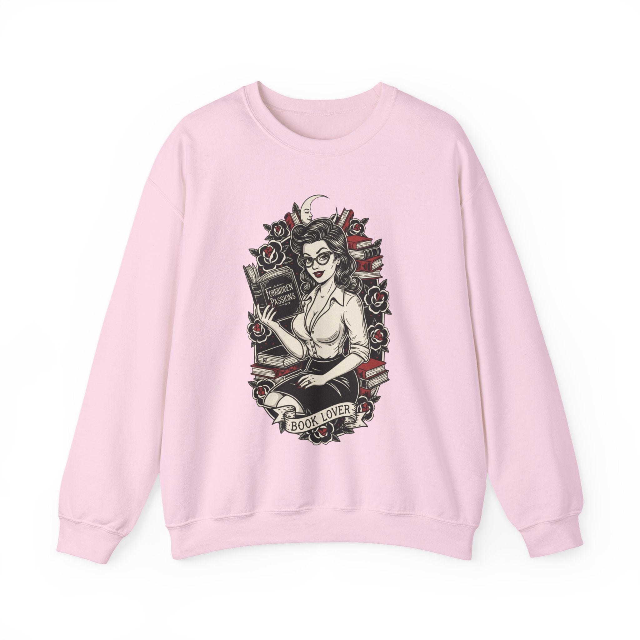 Book Lover Crewneck Sweatshirt - Cozy Literary Apparel