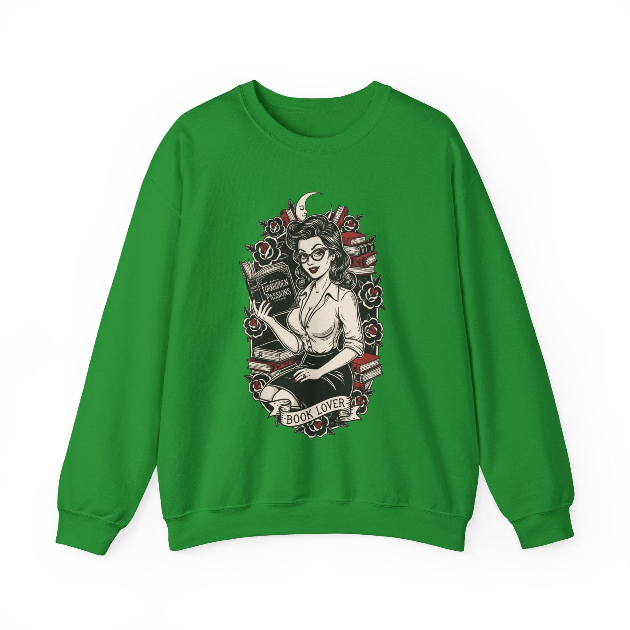 Book Lover Crewneck Sweatshirt - Cozy Literary Apparel