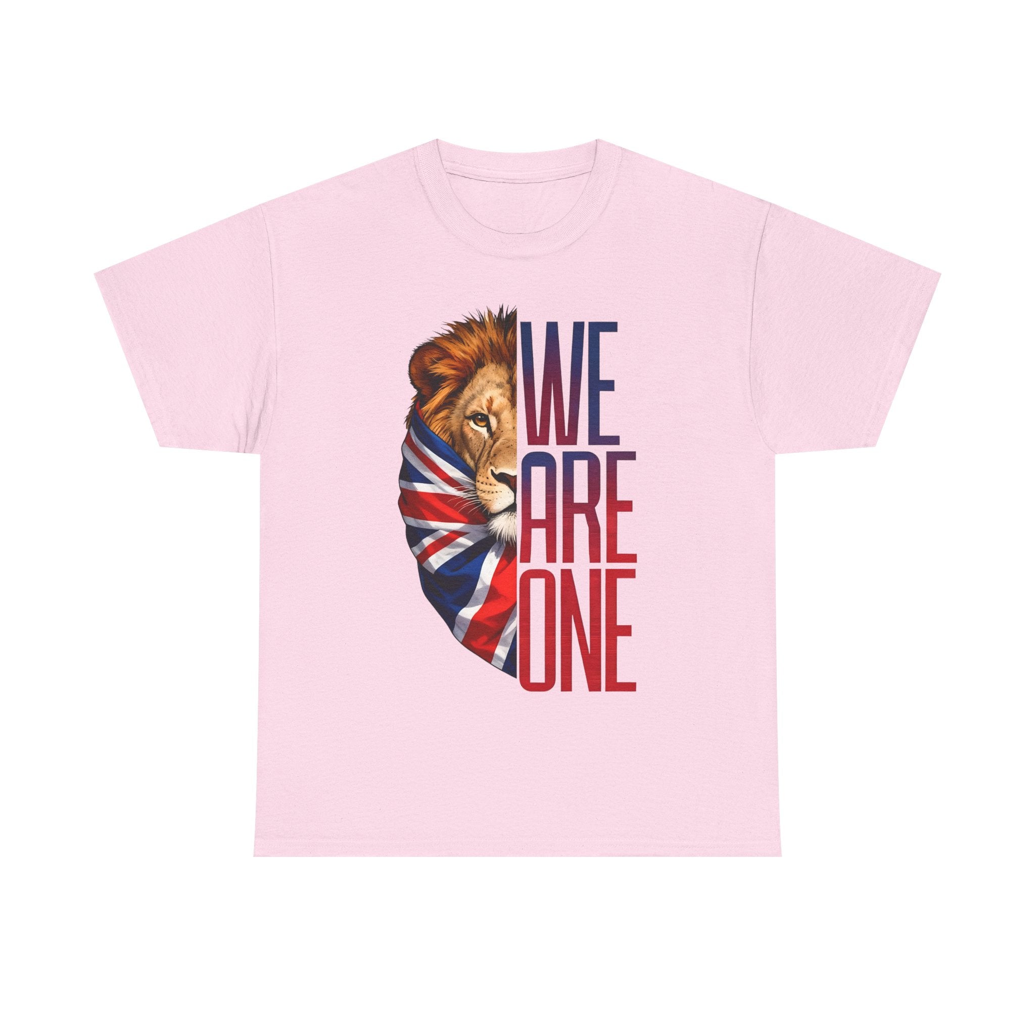 Unity Lion Graphic Tee, Unisex Cotton T-Shirt, Great for Team Spirit, Unity Celebrations, Casual Wear, Gifts for Friends
