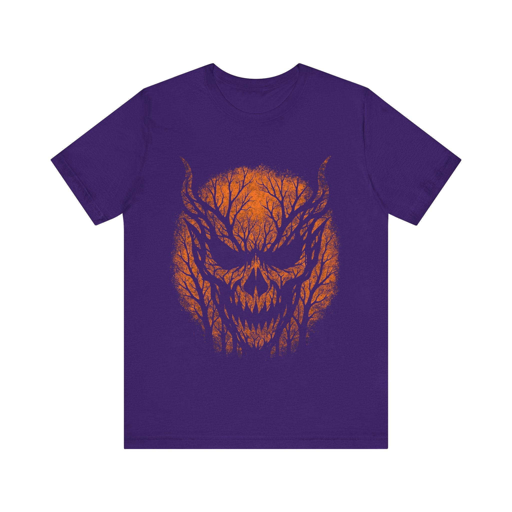 Spooky Night Unisex Jersey Tee - Halloween Graphic Shirt