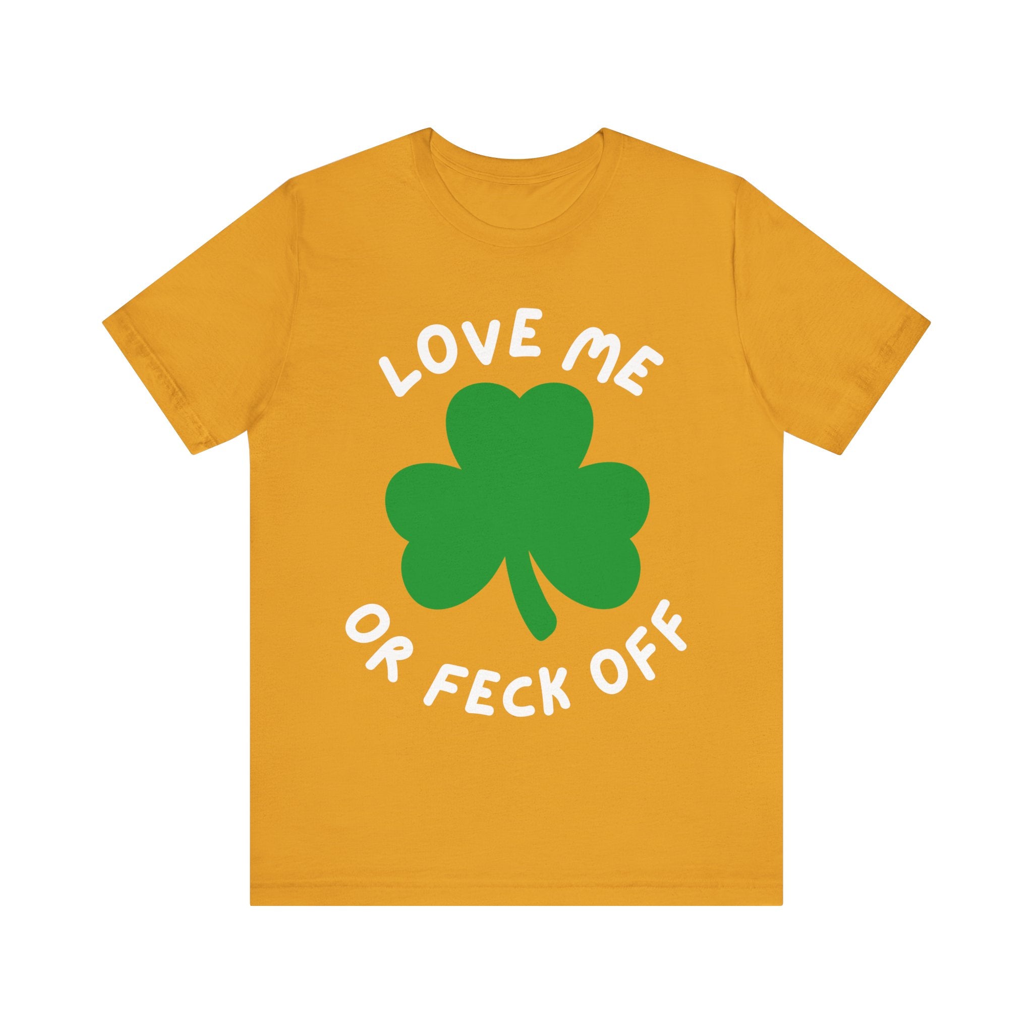 St. Patrick's Day Shamrock Tee, Unisex Tee, Casual Wear, Patriotic, Green Print