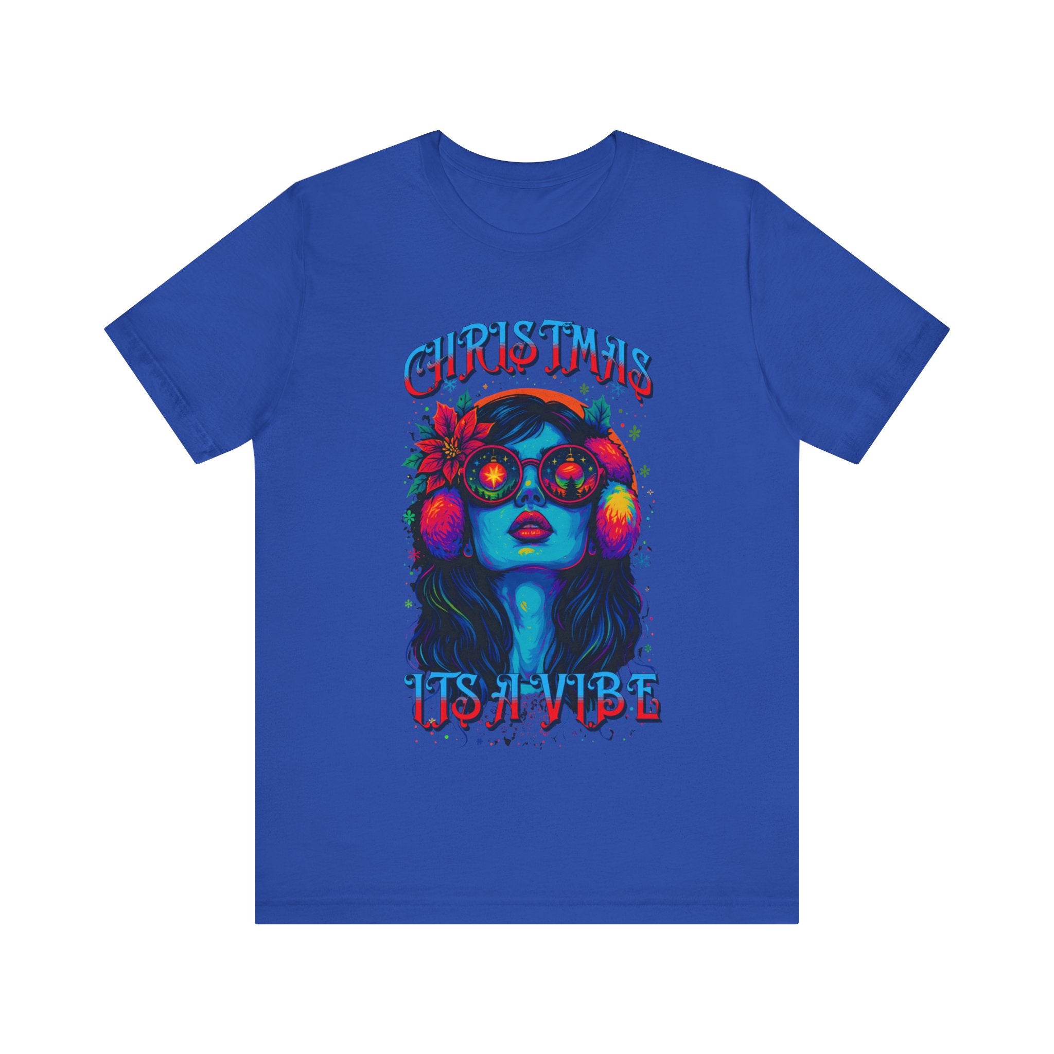 Holiday Vibe Graphic Tee - "Christmas Is Vibe"