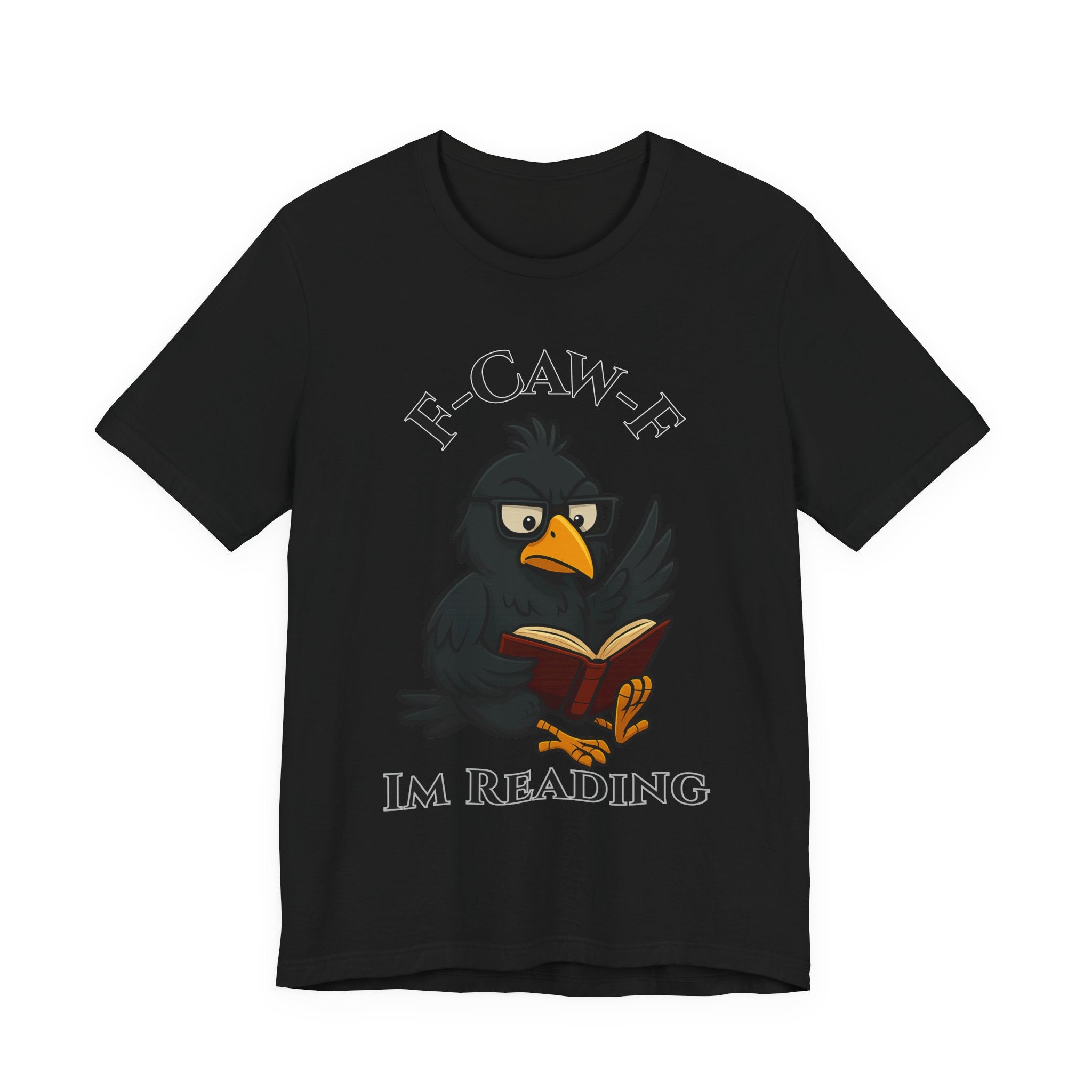 Reading Bird Tee, Funny Literacy Shirt, Gift for Book Lovers, Cute Casual T-Shirt, Reading Enthusiast Apparel, Bird-Themed Gift