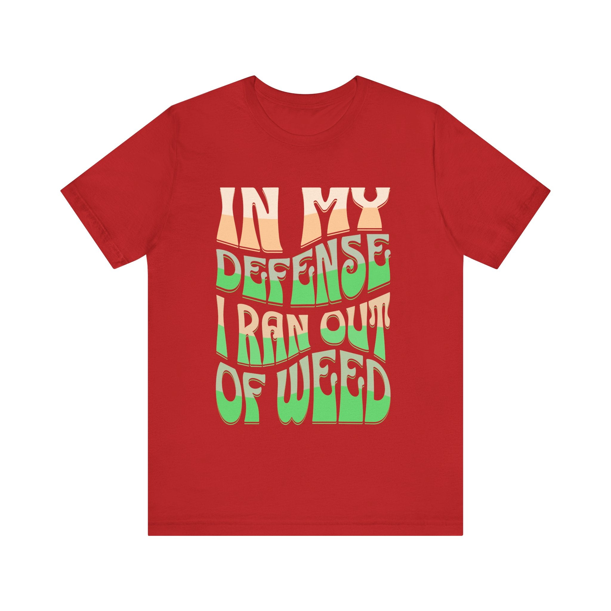 Funny Weed Defense Tee