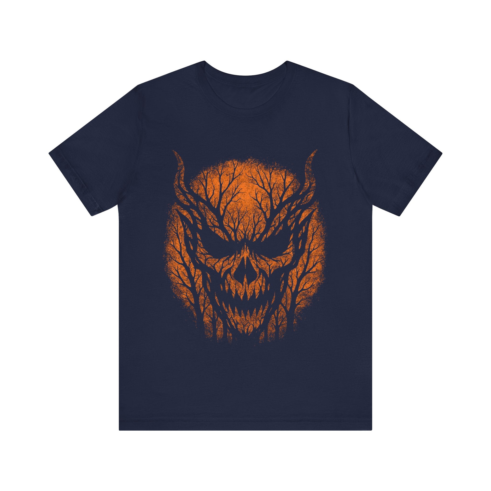 Spooky Night Unisex Jersey Tee - Halloween Graphic Shirt