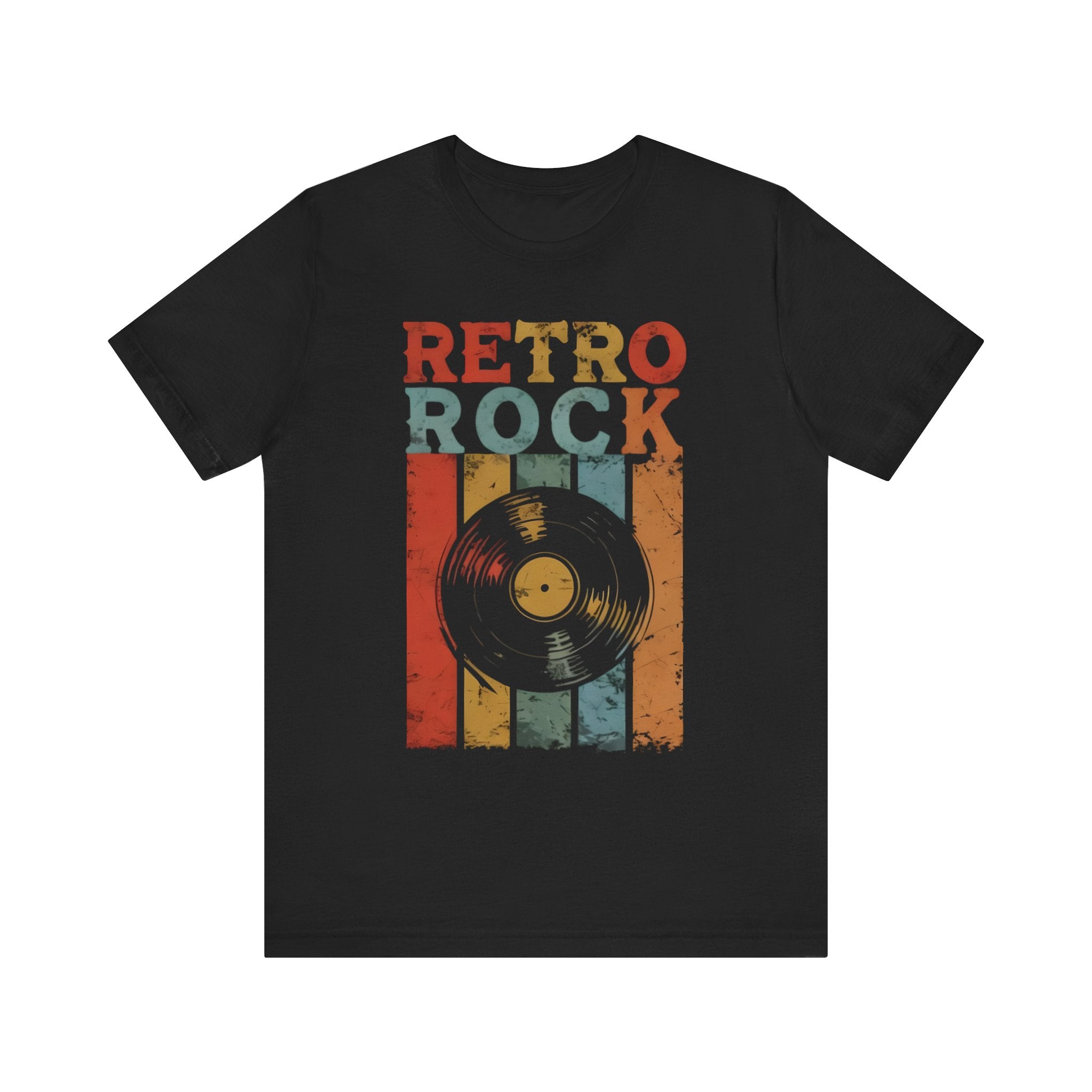 Retro Rock Short Sleeve Tee, Vintage Music T-Shirt, Unisex Rock Band Shirt, Casual Summer Tee, Gift for Music Lovers