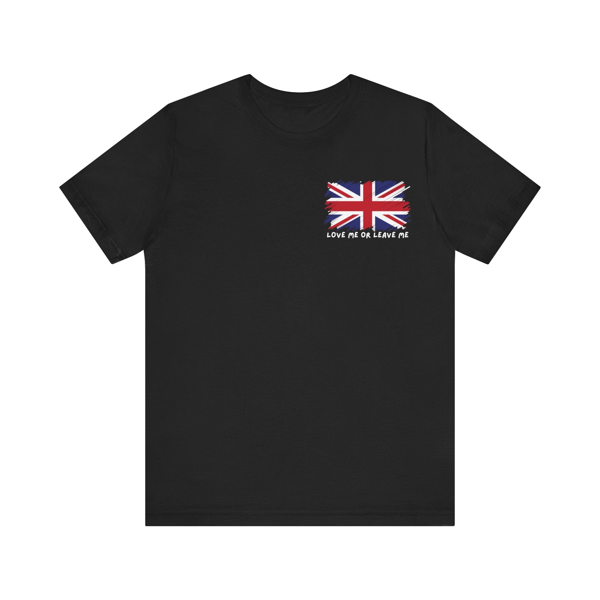 Union Jack Short Sleeve Tee, British Pride T-Shirt, UK Flag Shirt, Casual Summer Top, Gift for England Fans