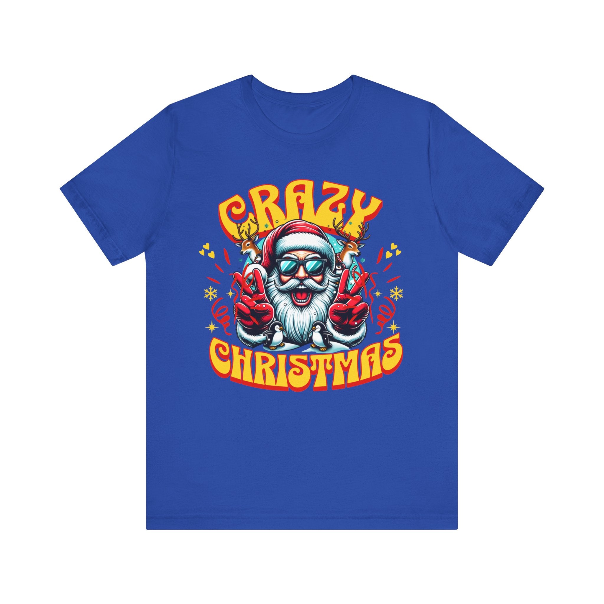 Crazy Christmas Unisex Tee