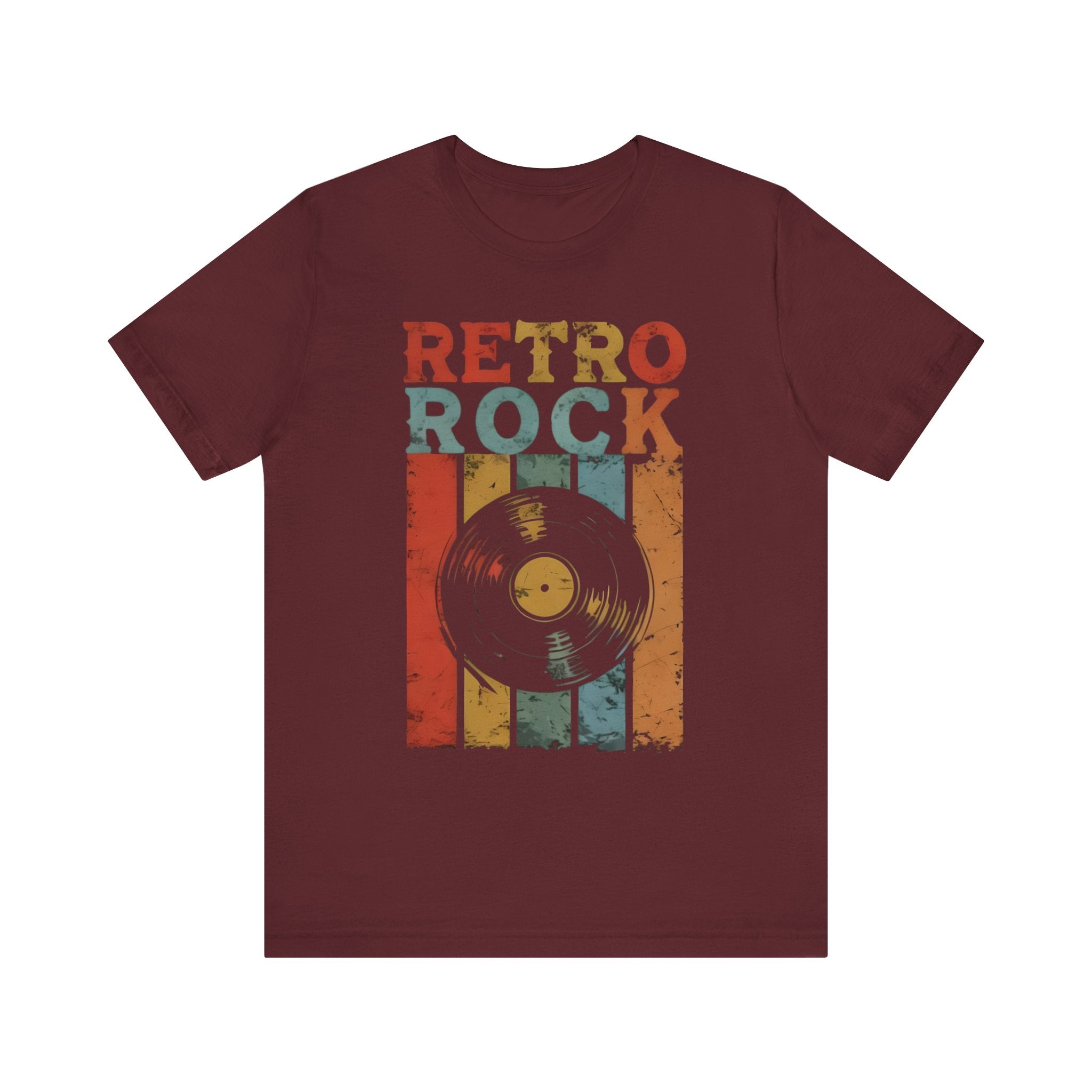 Retro Rock Short Sleeve Tee, Vintage Music T-Shirt, Unisex Rock Band Shirt, Casual Summer Tee, Gift for Music Lovers