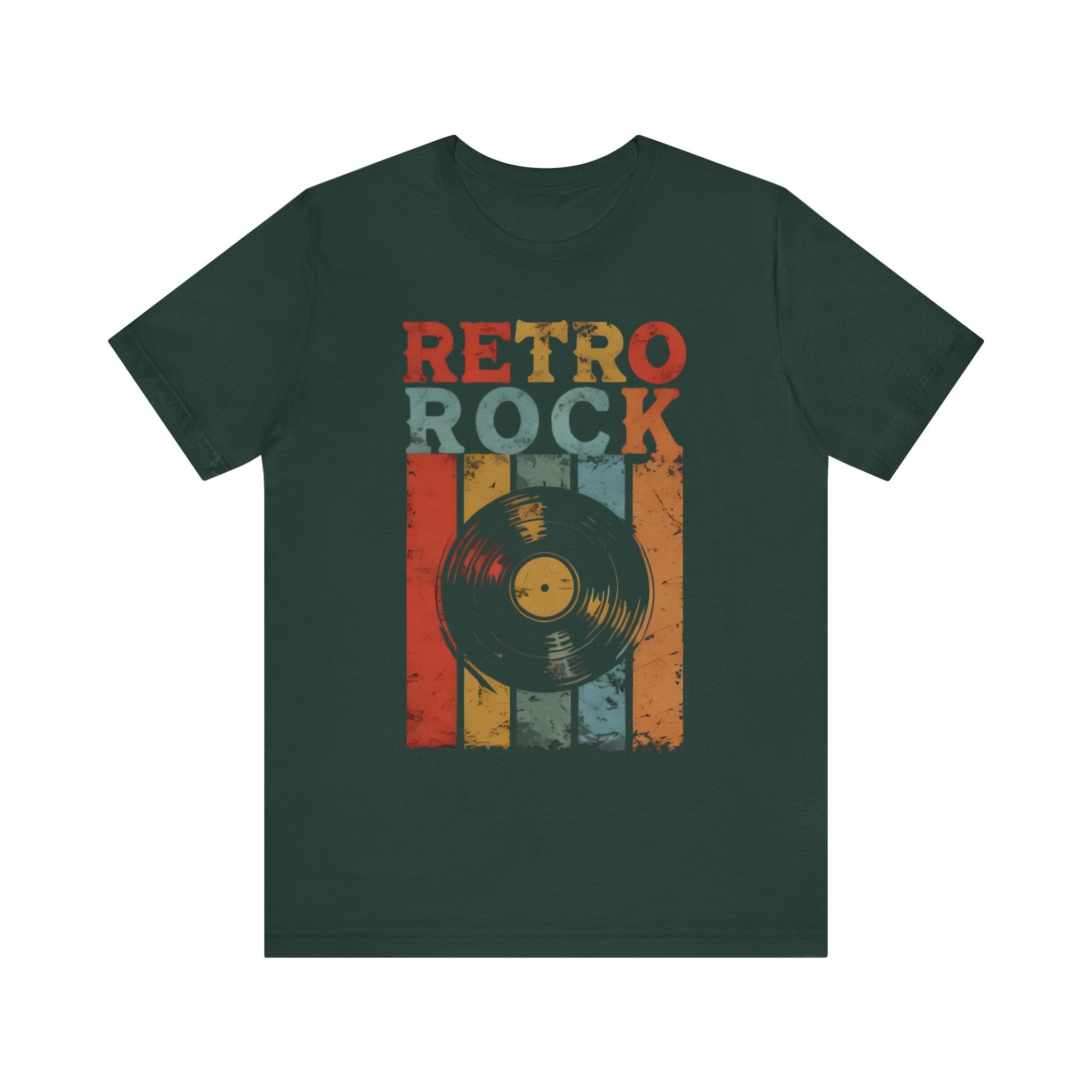 Retro Rock Short Sleeve Tee, Vintage Music T-Shirt, Unisex Rock Band Shirt, Casual Summer Tee, Gift for Music Lovers