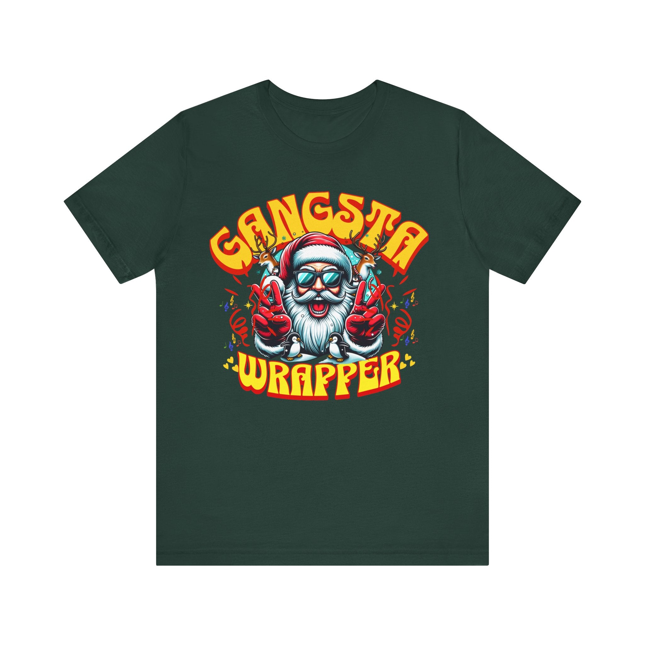 Gangsta Wrapper Tee for Holiday Cheer