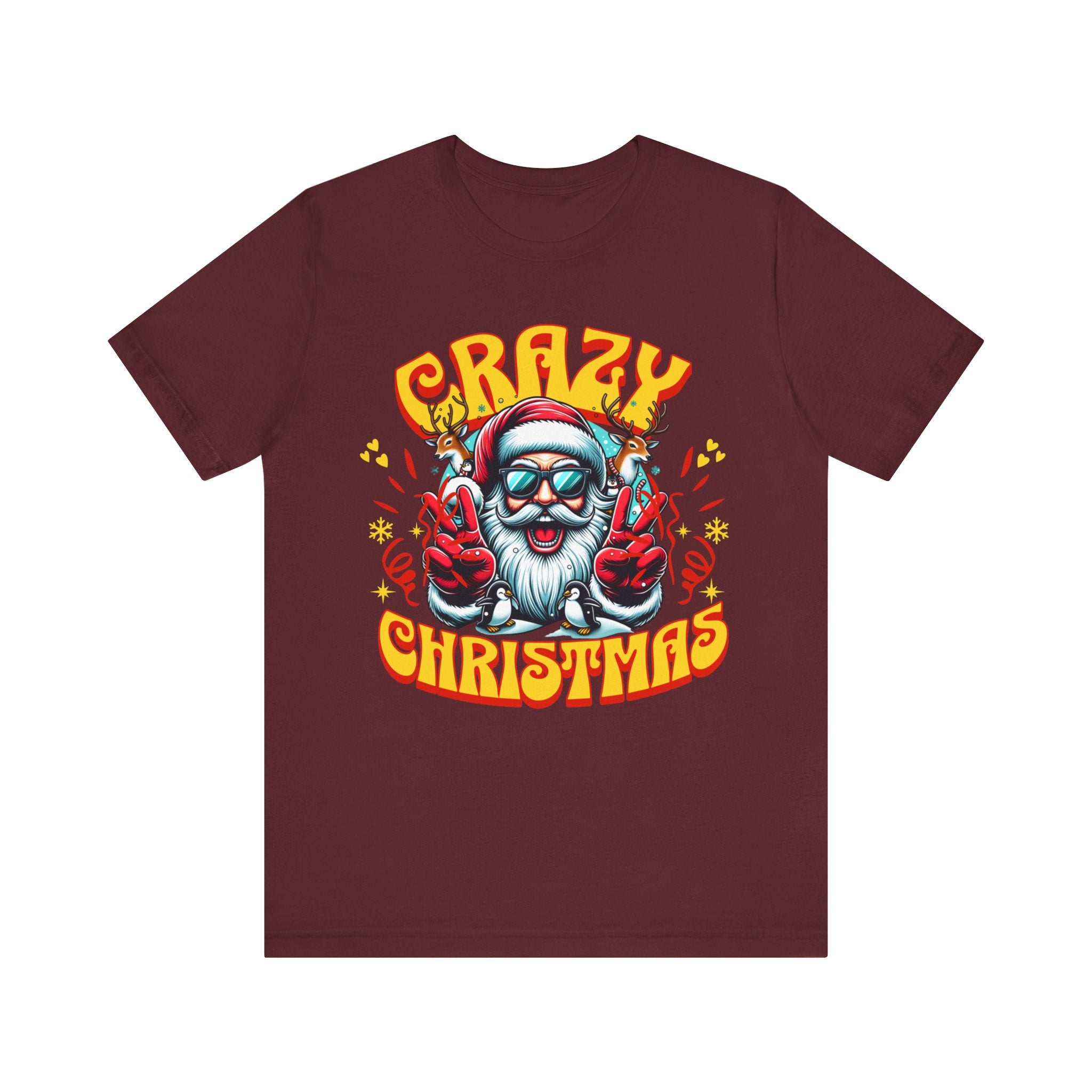 Crazy Christmas Unisex Tee