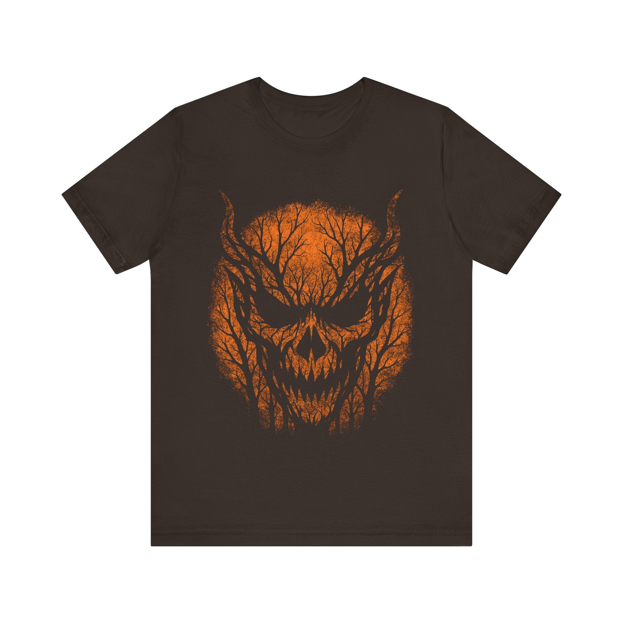 Spooky Night Unisex Jersey Tee - Halloween Graphic Shirt