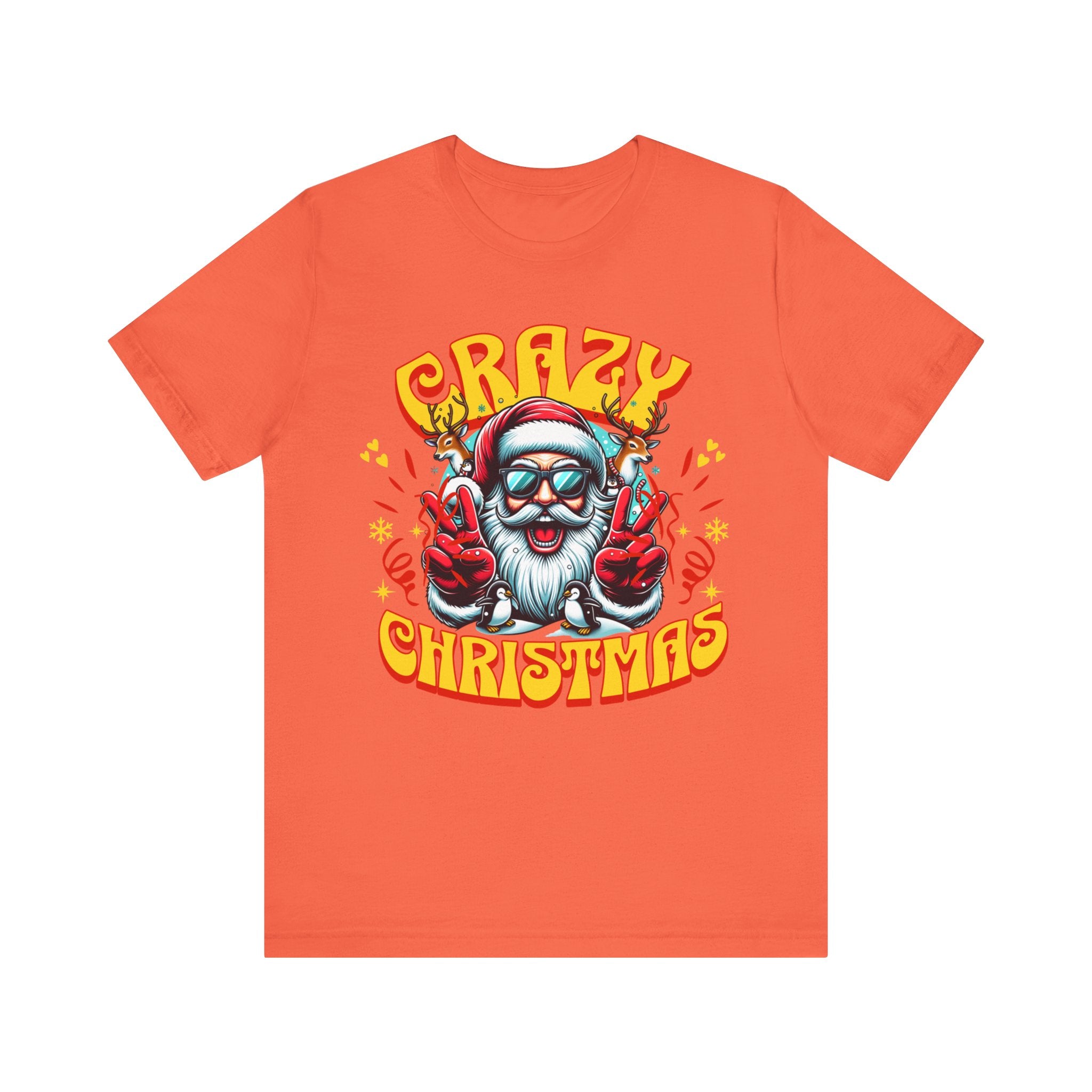Crazy Christmas Unisex Tee