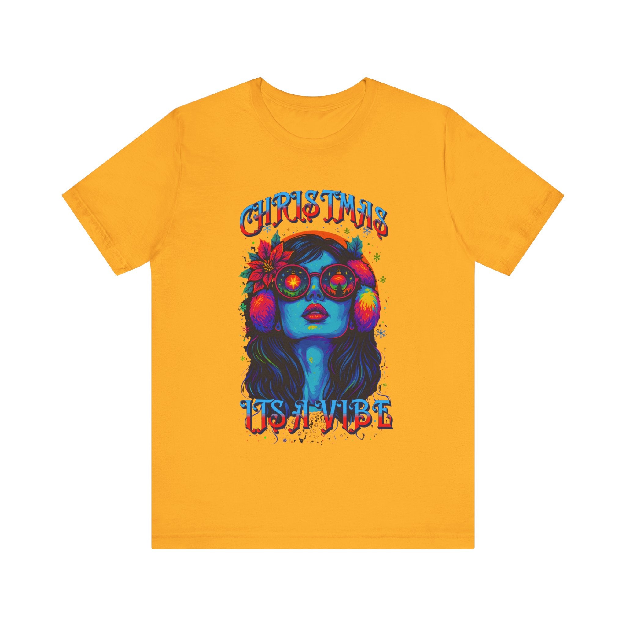 Holiday Vibe Graphic Tee - "Christmas Is Vibe"
