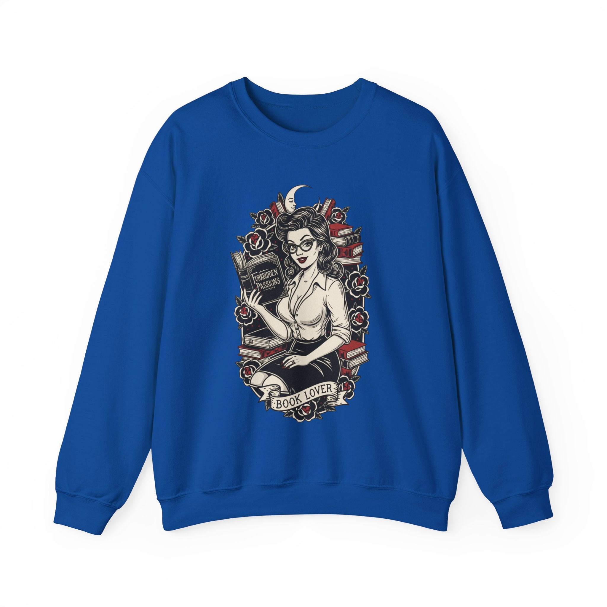 Book Lover Crewneck Sweatshirt - Cozy Literary Apparel