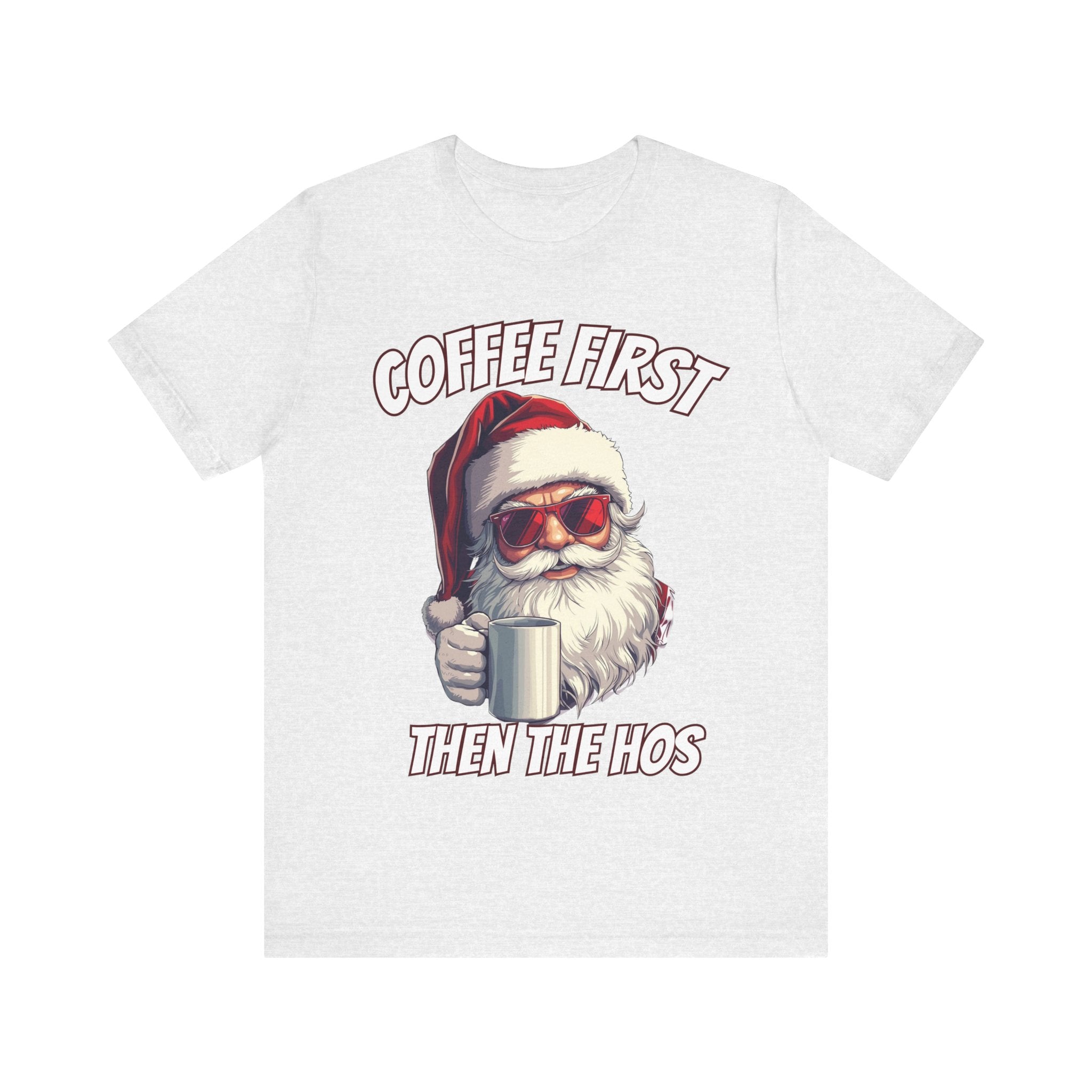 Festive Santa Coffee Tee