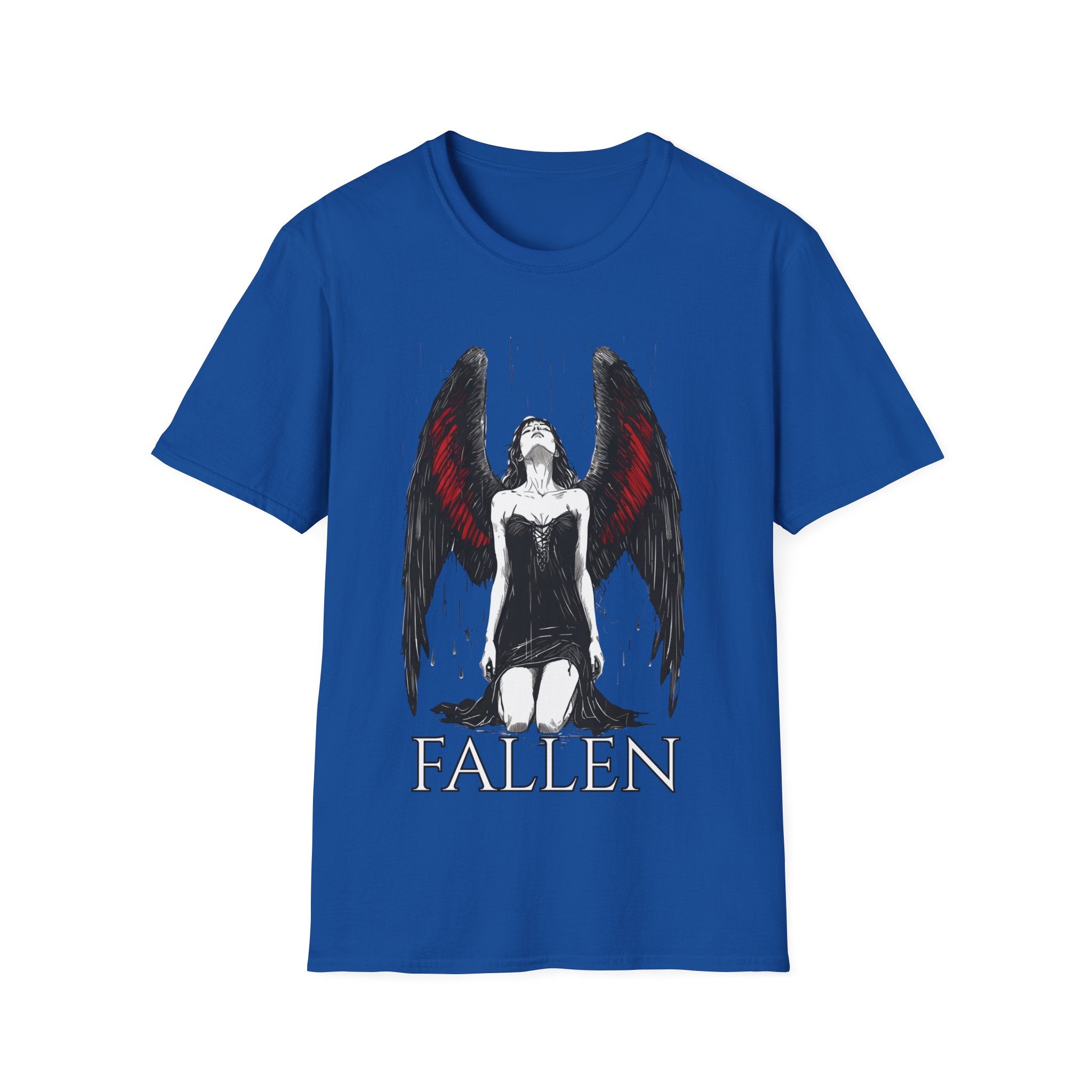 Fallen Angel Graphic T-Shirt, Unisex Tee for Gothic Style Lovers, Perfect for Halloween, Gift Idea for Dark Aesthetic Fans, Casual [...]