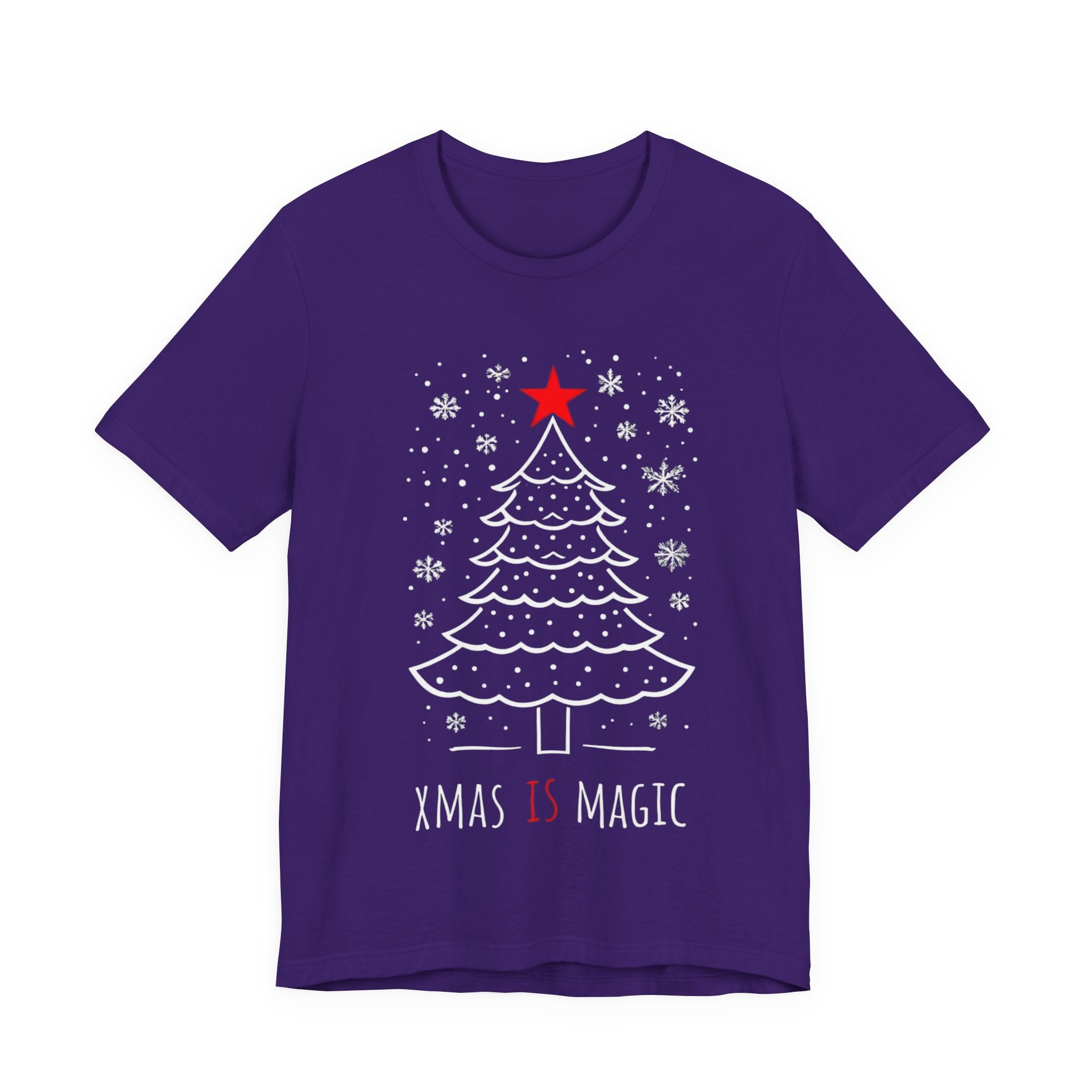 Xmas Is Magic T-Shirt — Festive Christmas Tree Holiday Tee