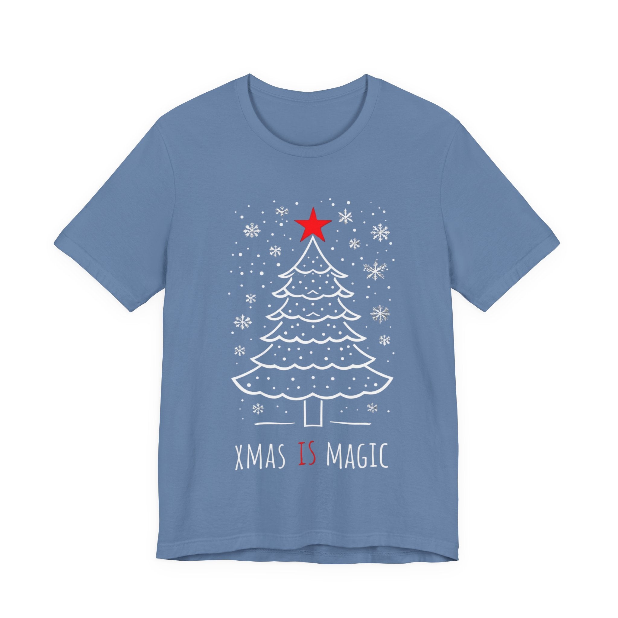 Xmas Is Magic T-Shirt — Festive Christmas Tree Holiday Tee