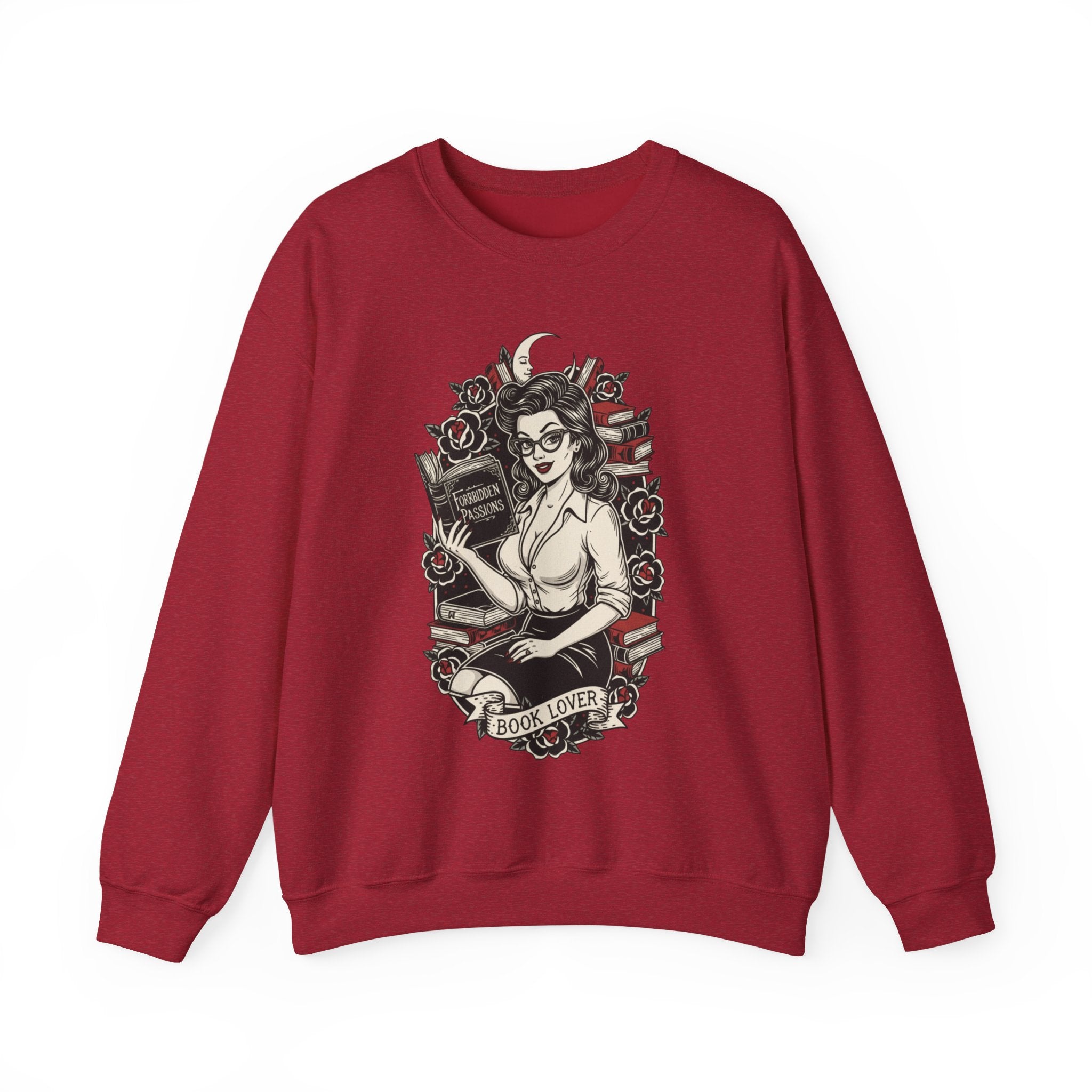 Book Lover Crewneck Sweatshirt - Cozy Literary Apparel