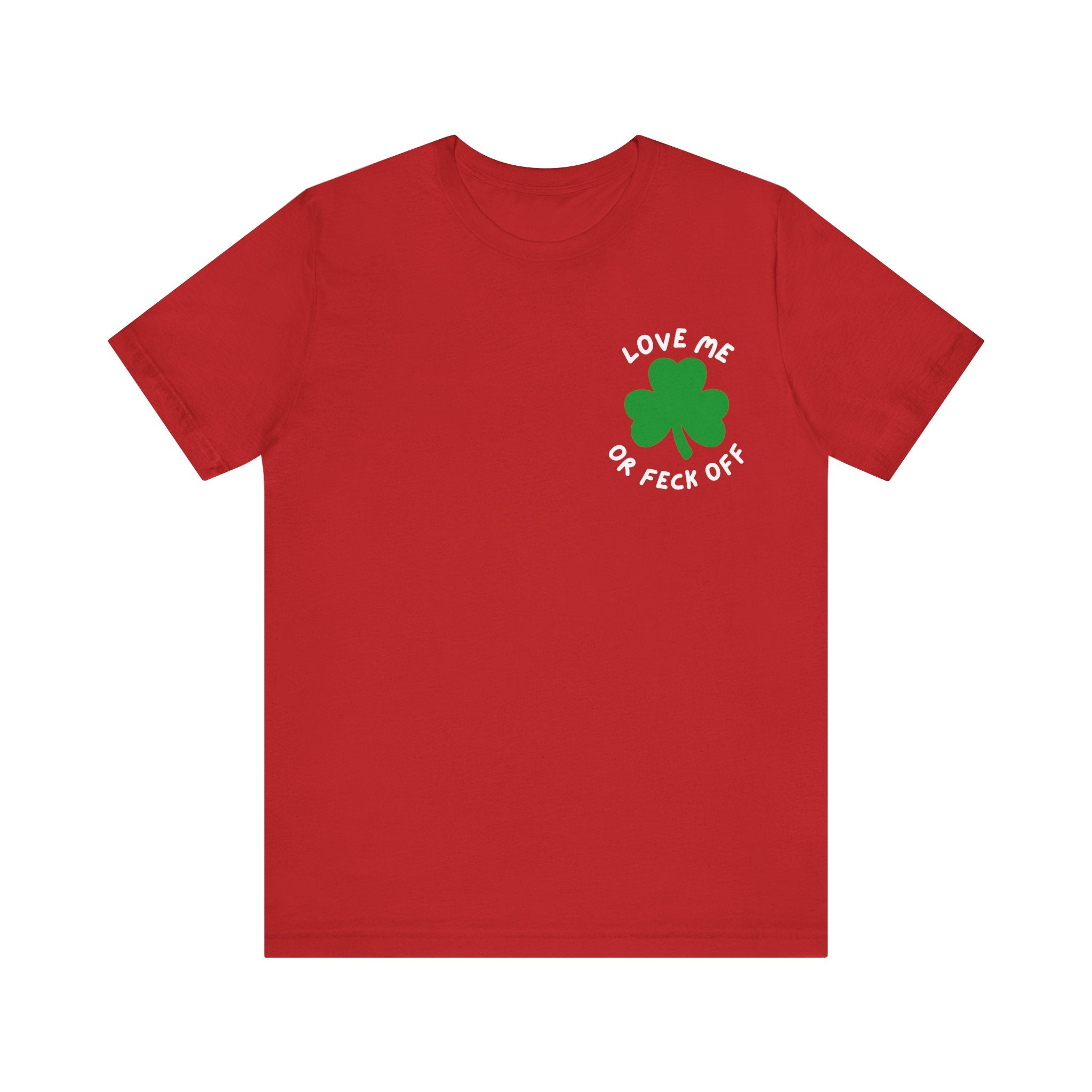 Unisex Jersey Short Sleeve Tee with Shamrock Design, Perfect for St. Patrick's Day, Casual Wear, Gift for Friends, Holiday [...]