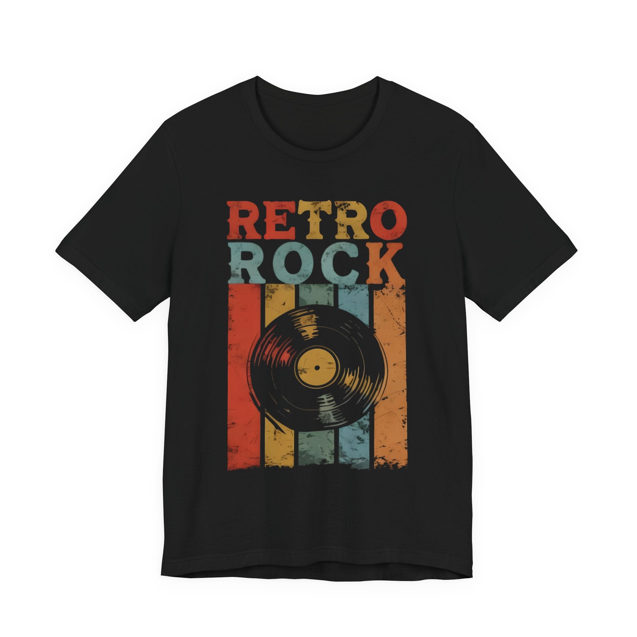 Retro Rock Short Sleeve Tee, Vintage Music T-Shirt, Unisex Rock Band Shirt, Casual Summer Tee, Gift for Music Lovers