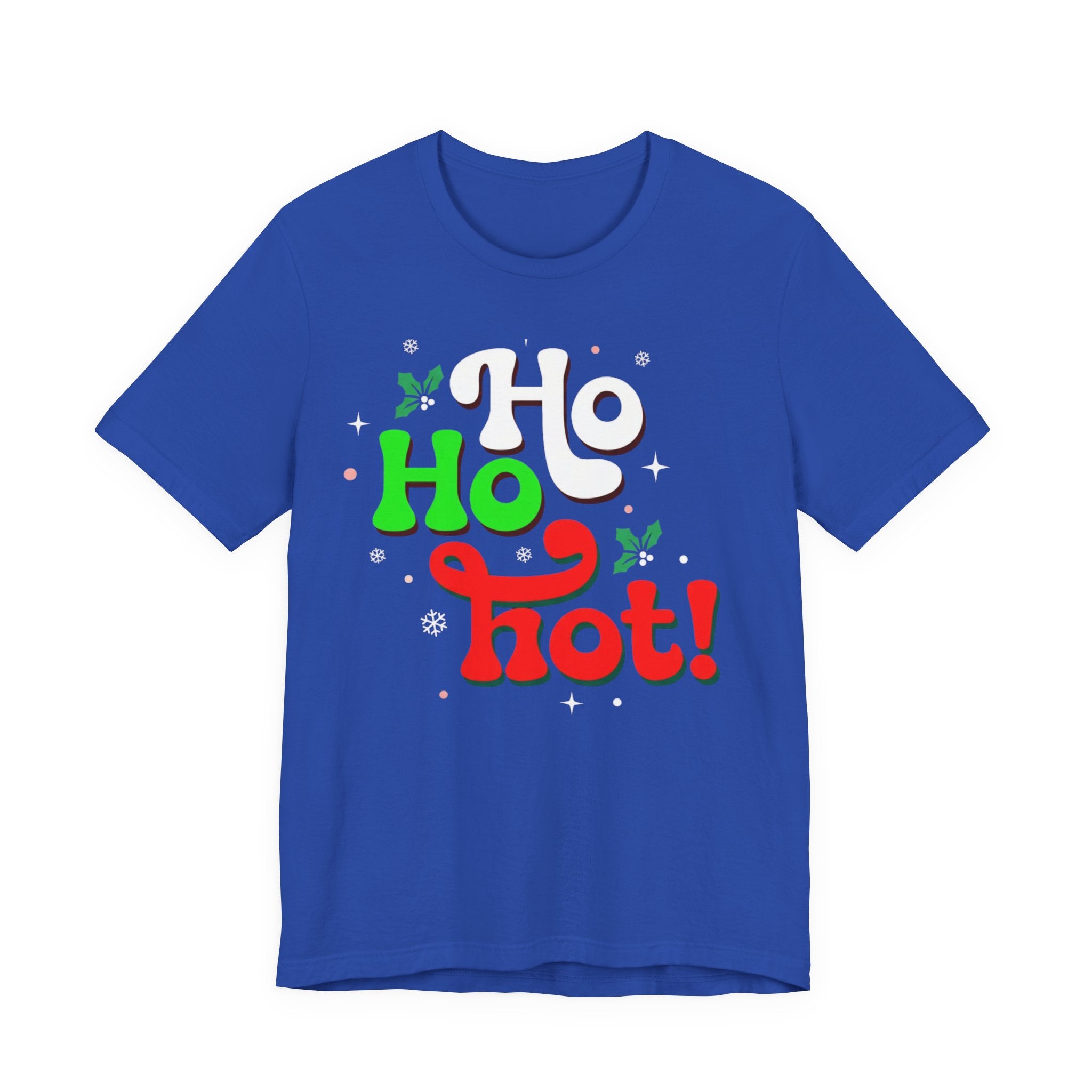 Ho Ho Hot! Christmas Graphic Tee — Funny Holiday T-Shirt