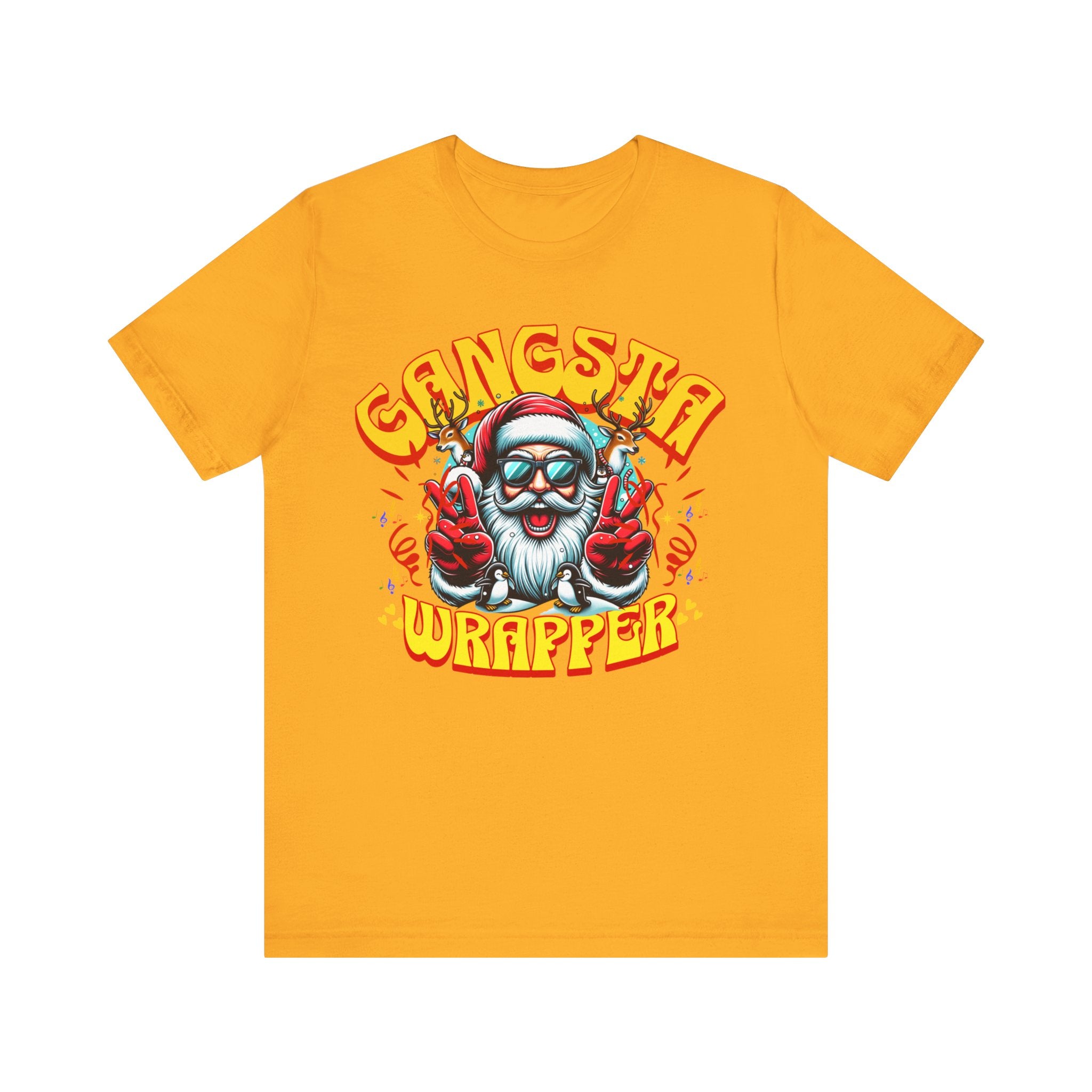 Gangsta Wrapper Tee for Holiday Cheer