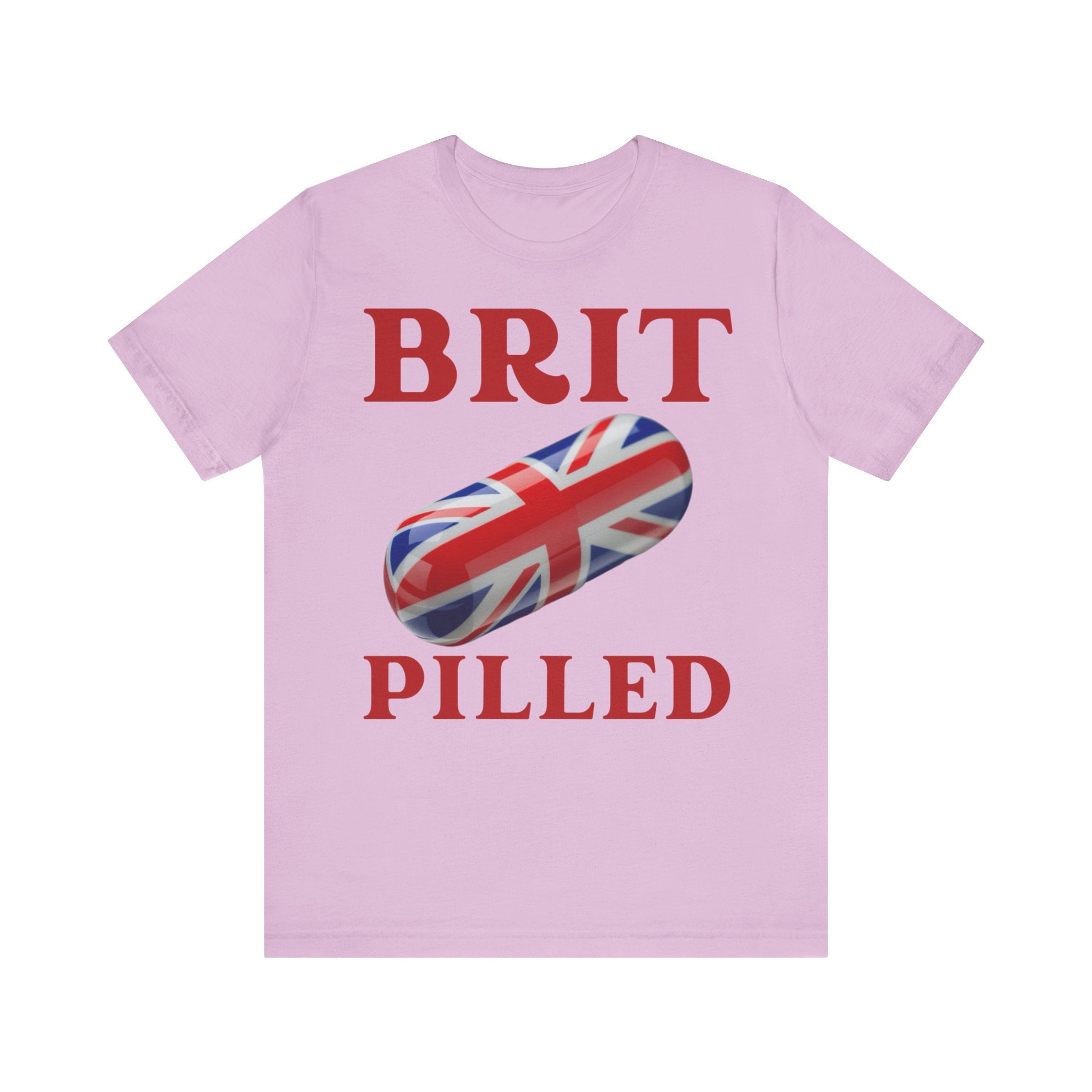 Brit-Pilled Unisex Short Sleeve Tee - Fun Graphic Top for Casual Wear, Gift for Trendsetters, Unique British Style, Cool Everyday [...]