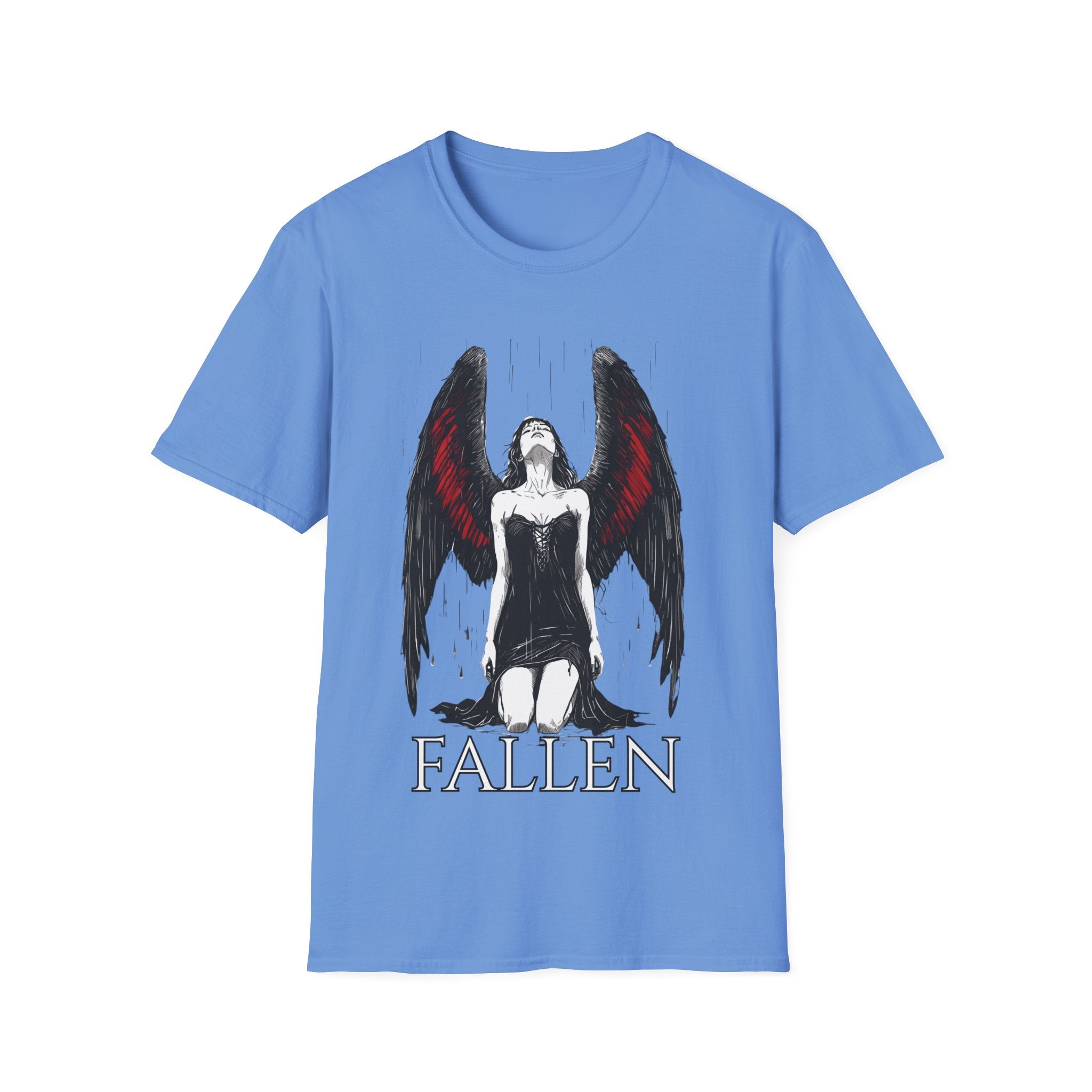 Fallen Angel Graphic T-Shirt, Unisex Tee for Gothic Style Lovers, Perfect for Halloween, Gift Idea for Dark Aesthetic Fans, Casual [...]
