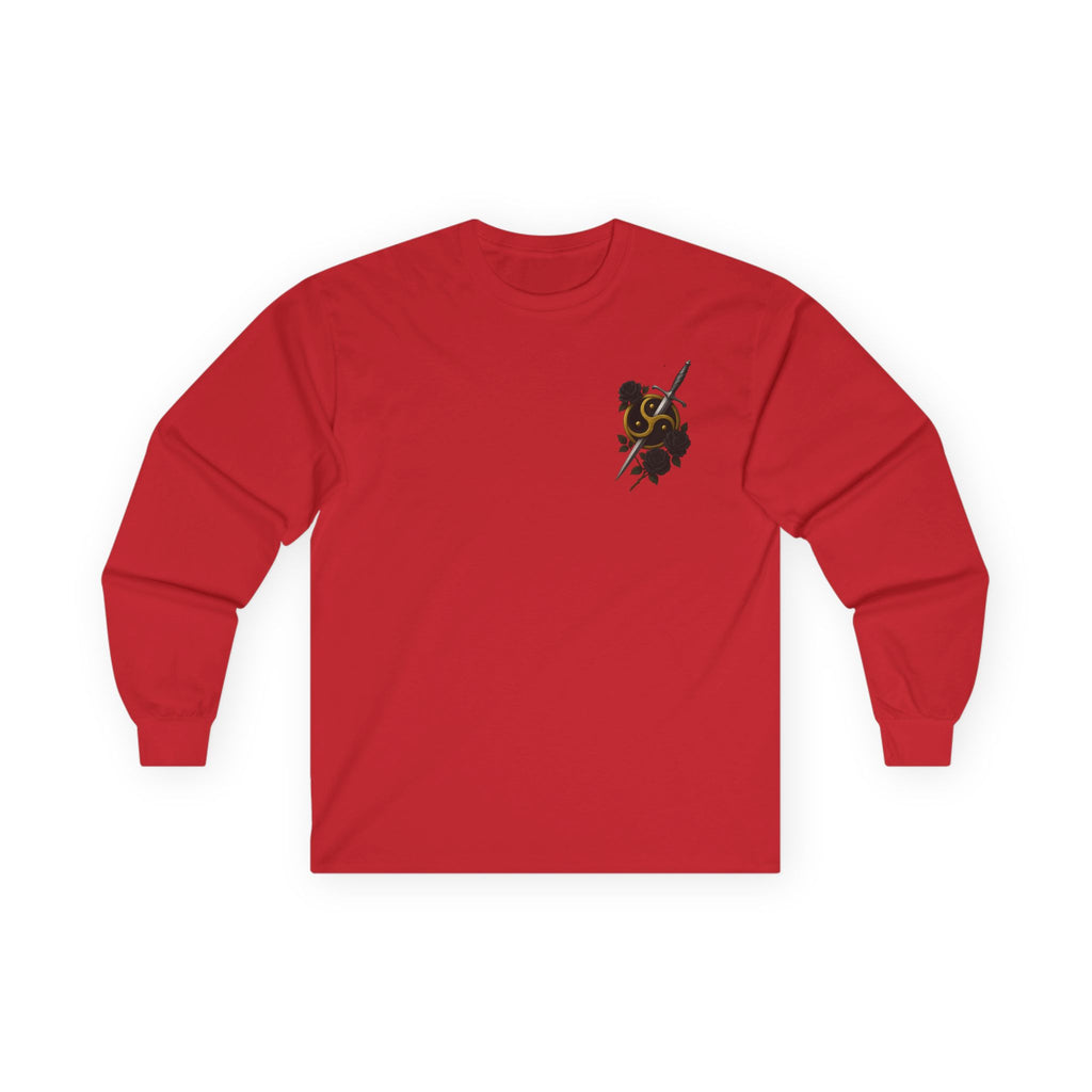 Unisex Long Sleeve Graphic Tee: Chill Vibes, Perfect for Everyday Wear, Gift Idea, Casual Outfit, Fall Fashion