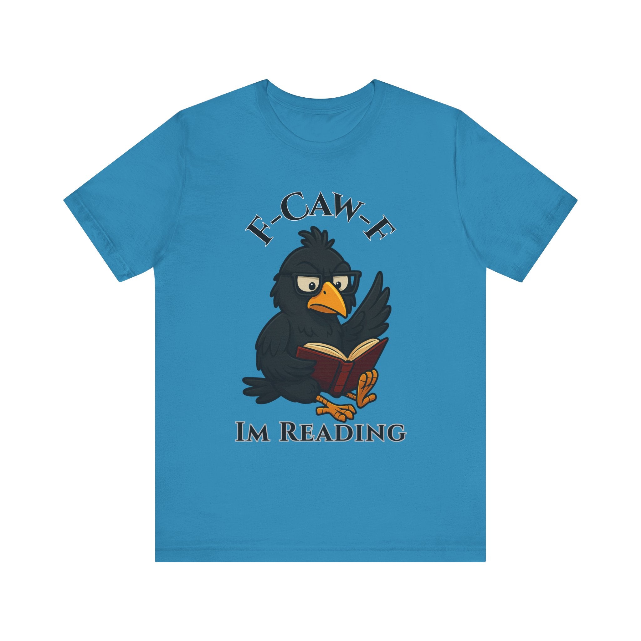 Reading Bird Tee, Funny Literacy Shirt, Gift for Book Lovers, Cute Casual T-Shirt, Reading Enthusiast Apparel, Bird-Themed Gift
