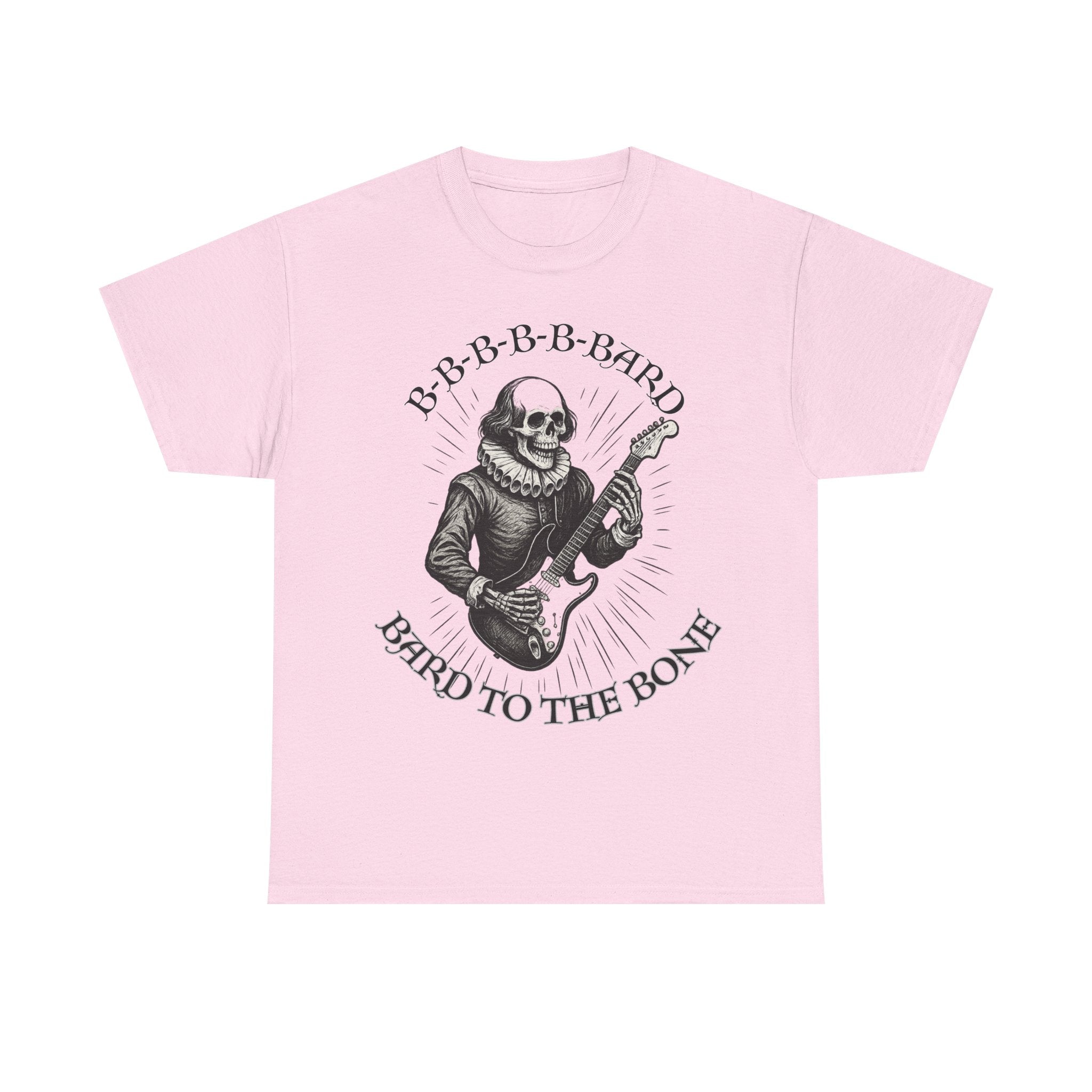 Rock-Inspired Unisex Tee, Skellie Guitarist Shirt, Music Lover Apparel, Halloween Costume Tee, Unique Gift for Musicians