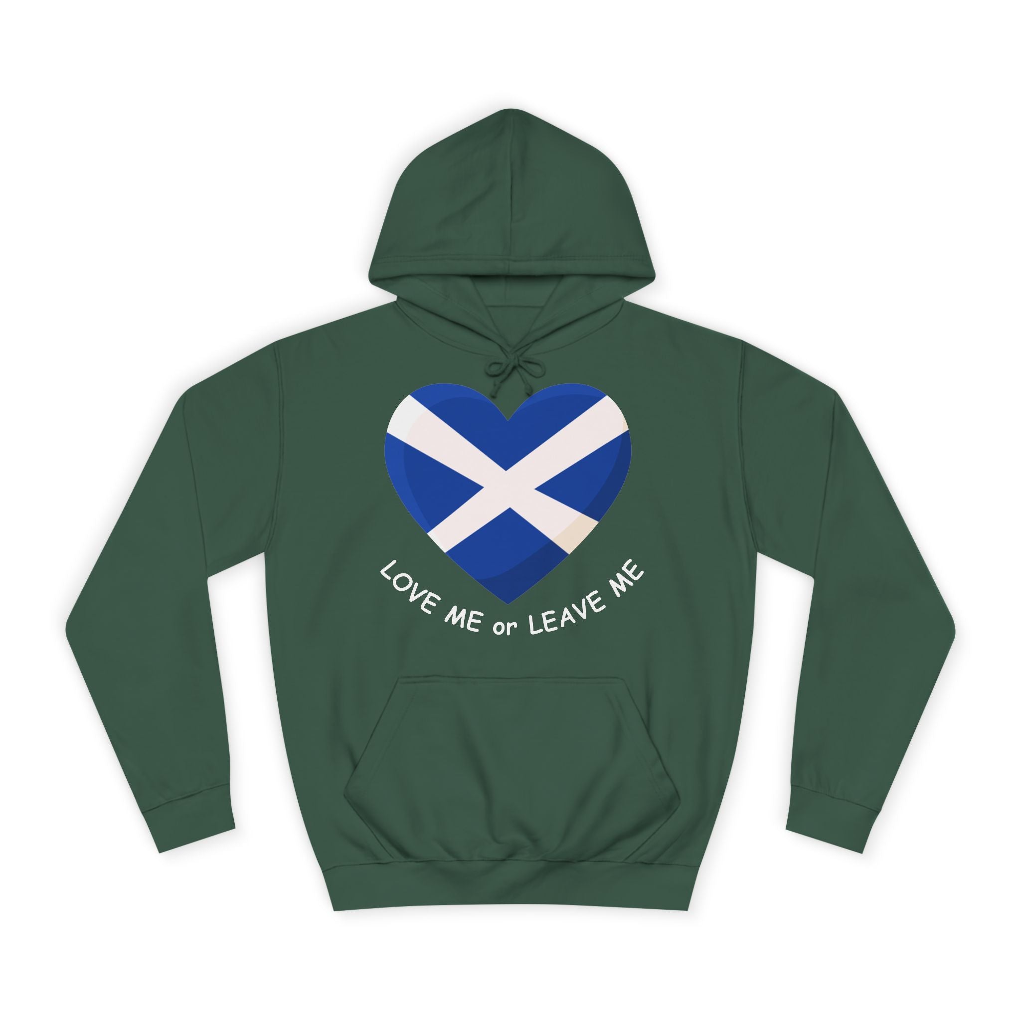 Scottish Heart Unisex College Hoodie | Love Me or Leave Me | Comfortable Sweatshirt for Students, Graduation Gift, Casual Wear, [...]