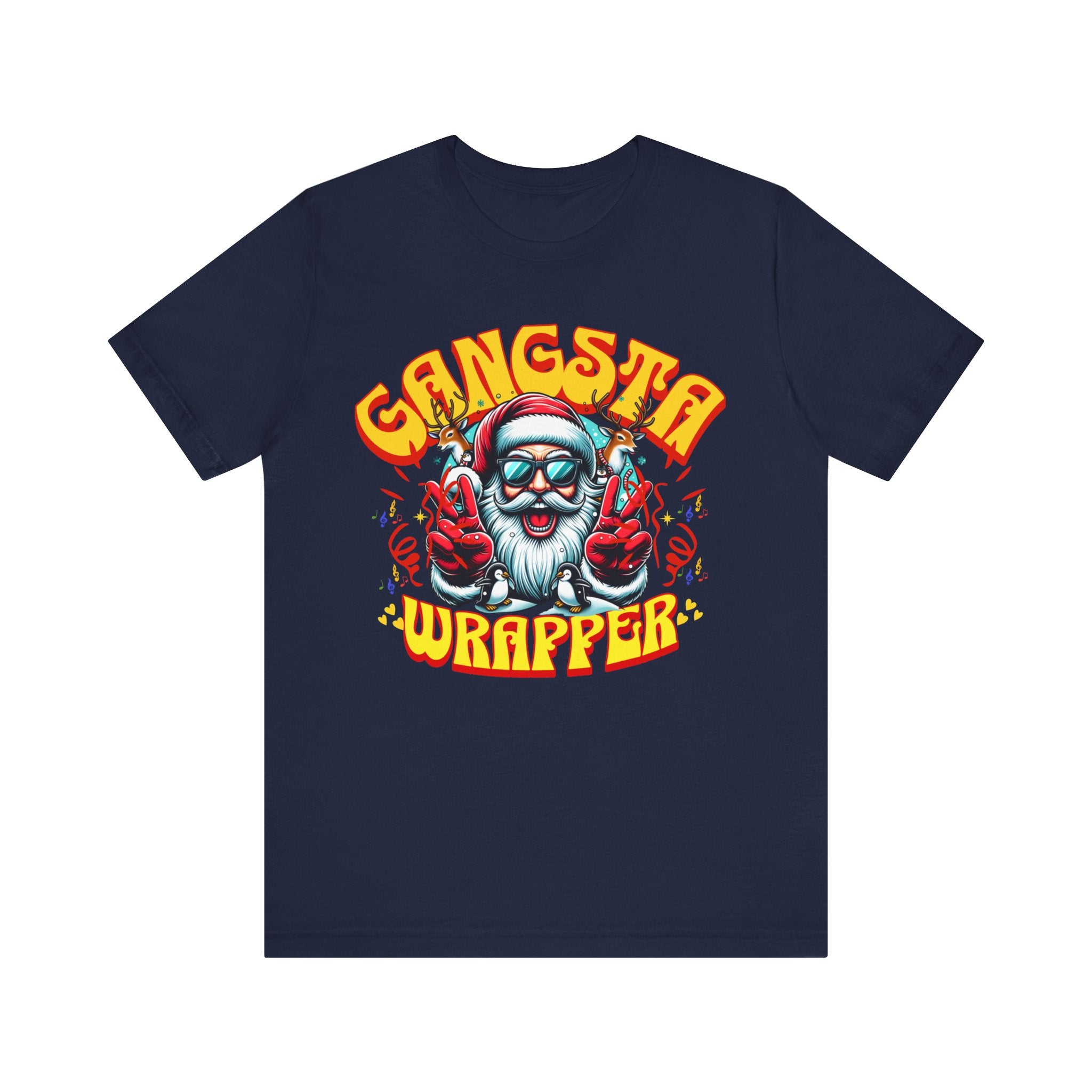 Gangsta Wrapper Tee for Holiday Cheer