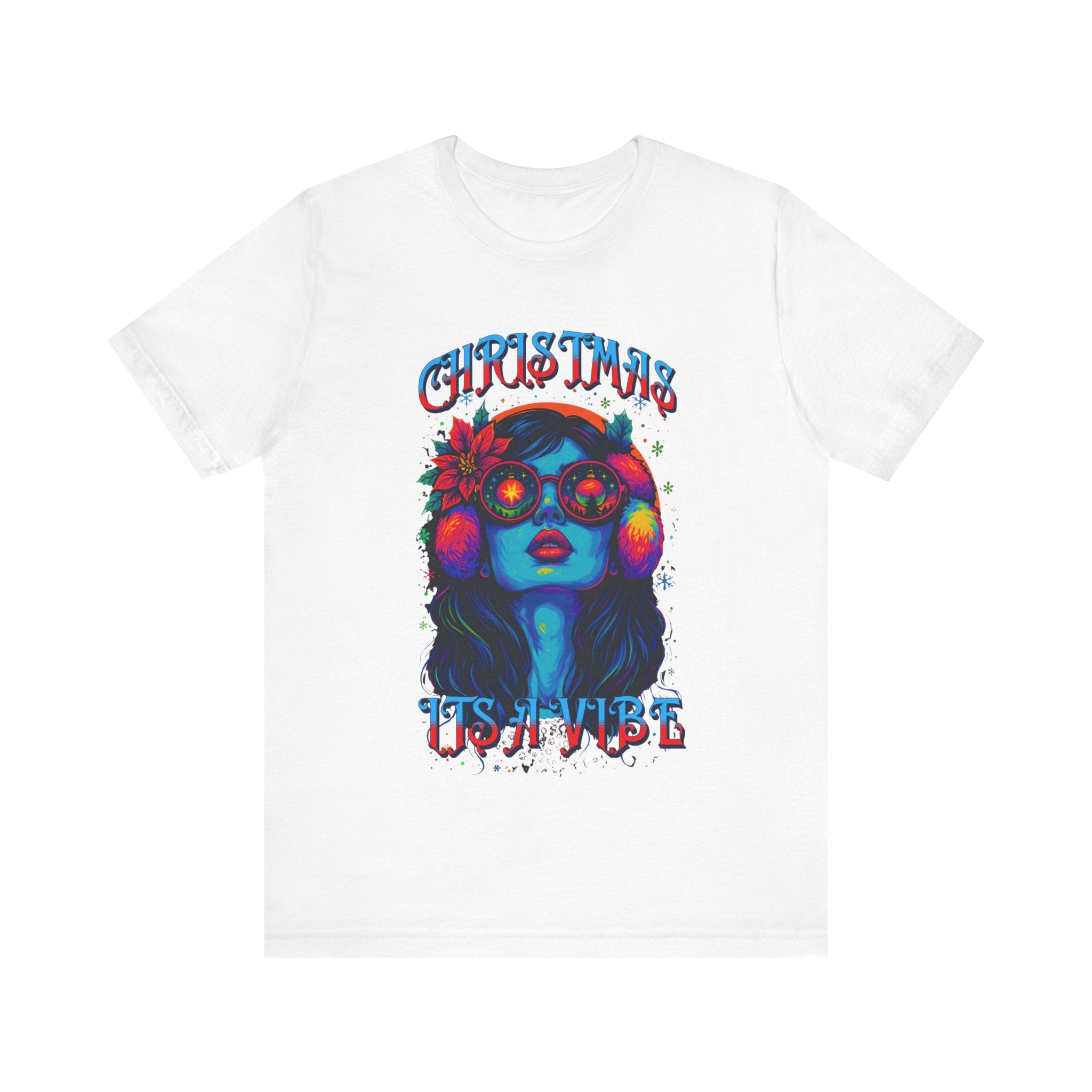 Holiday Vibe Graphic Tee - "Christmas Is Vibe"