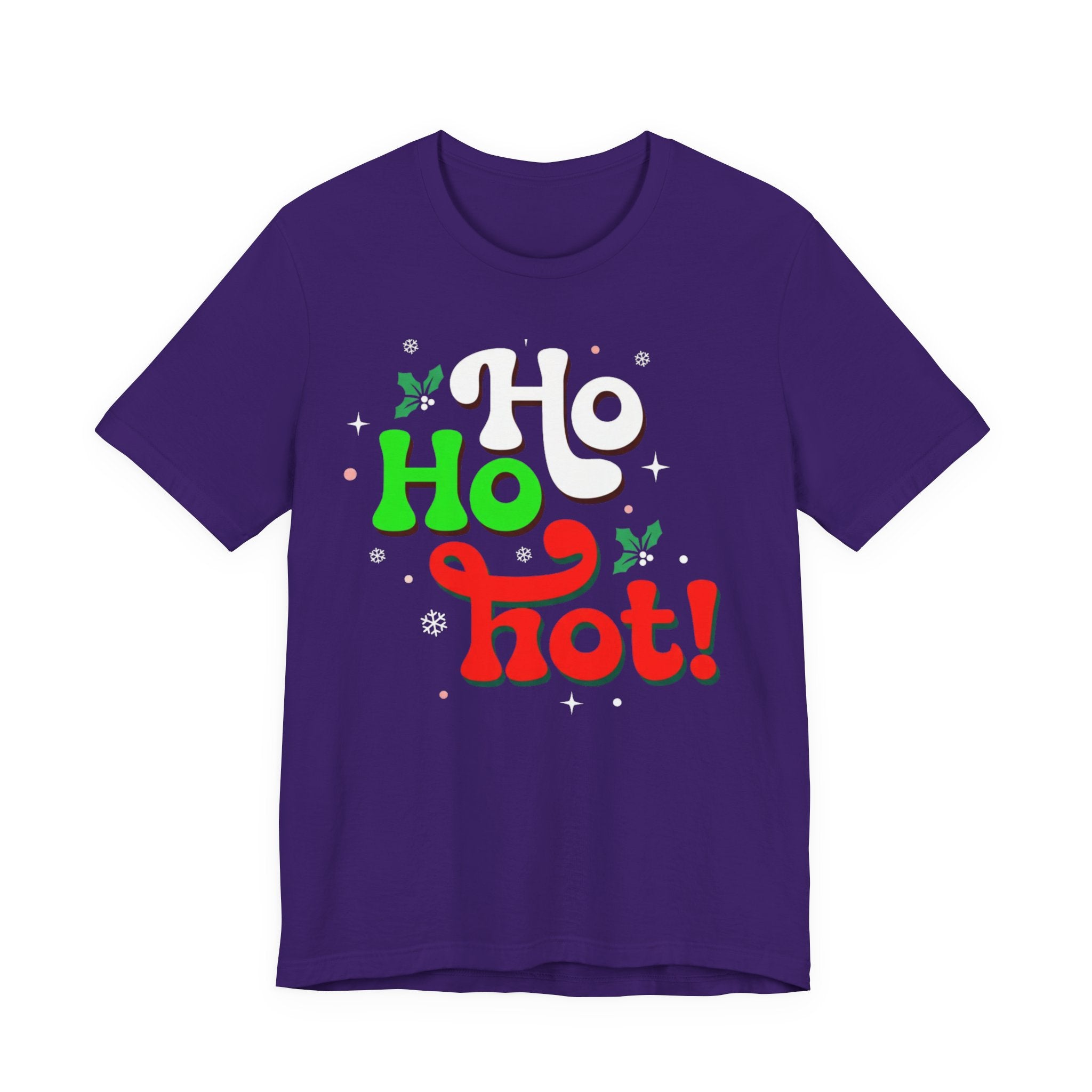Ho Ho Hot! Christmas Graphic Tee — Funny Holiday T-Shirt