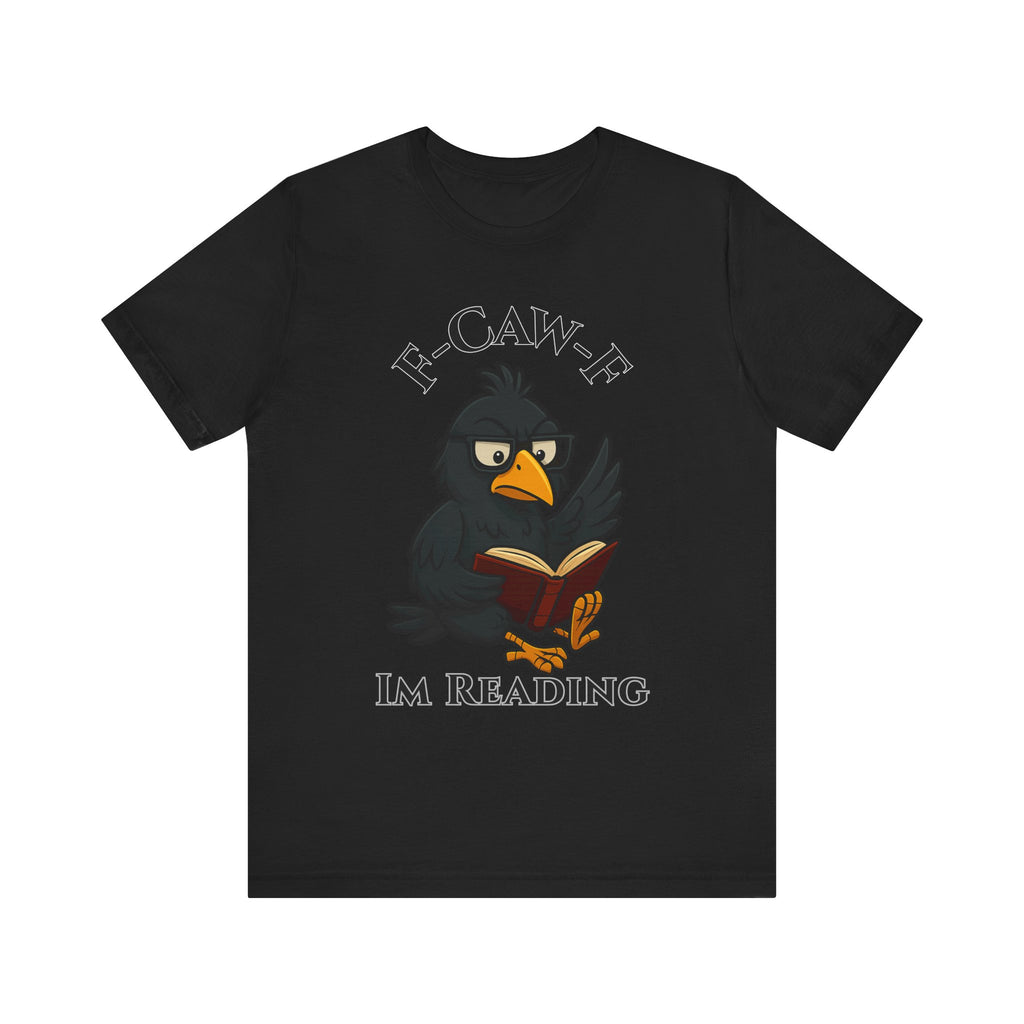 Reading Bird Tee, Funny Literacy Shirt, Gift for Book Lovers, Cute Casual T-Shirt, Reading Enthusiast Apparel, Bird-Themed Gift