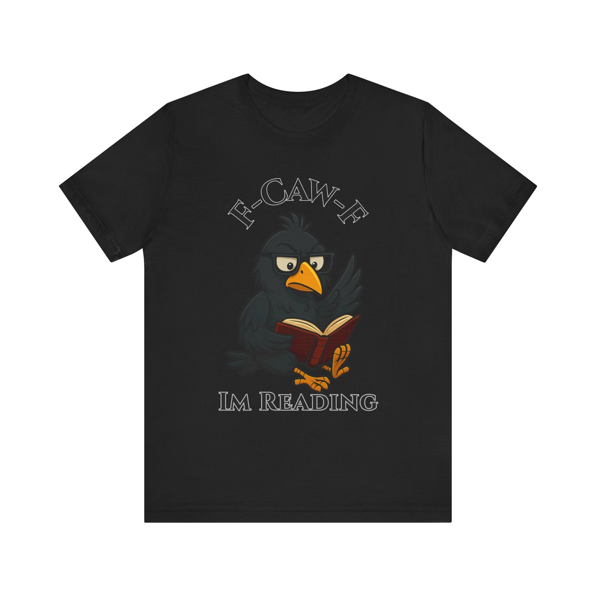 Reading Bird Tee, Funny Literacy Shirt, Gift for Book Lovers, Cute Casual T-Shirt, Reading Enthusiast Apparel, Bird-Themed Gift