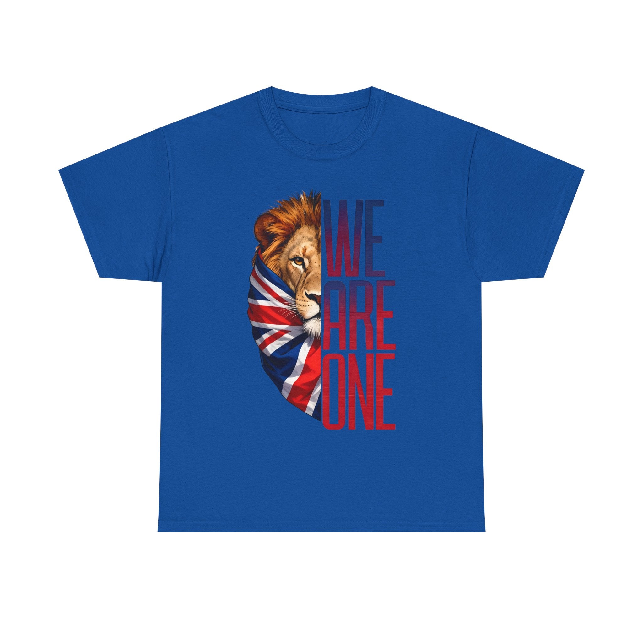 Unity Lion Graphic Tee, Unisex Cotton T-Shirt, Great for Team Spirit, Unity Celebrations, Casual Wear, Gifts for Friends