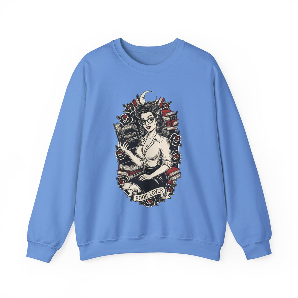 Book Lover Crewneck Sweatshirt - Cozy Literary Apparel