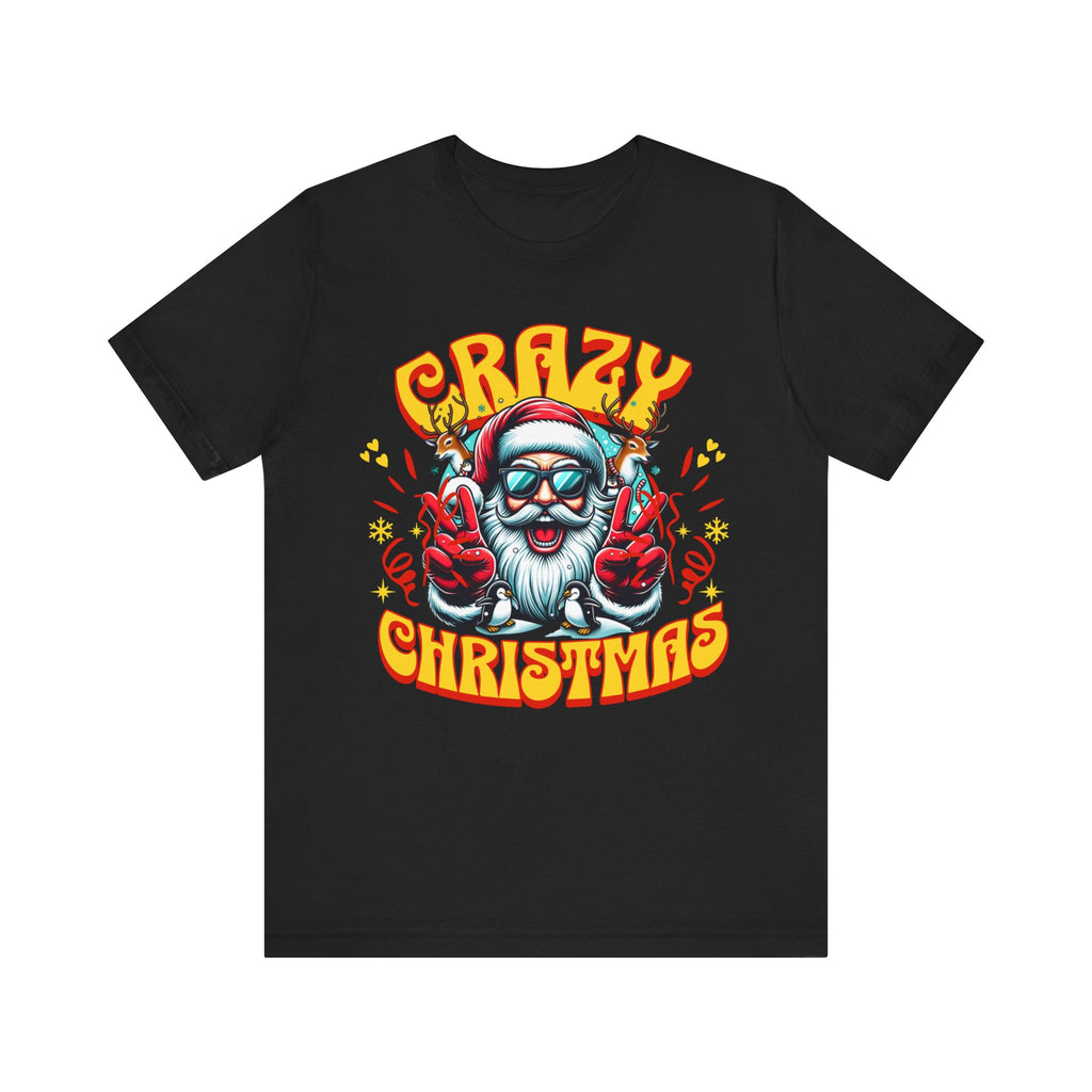 Crazy Christmas Unisex Tee