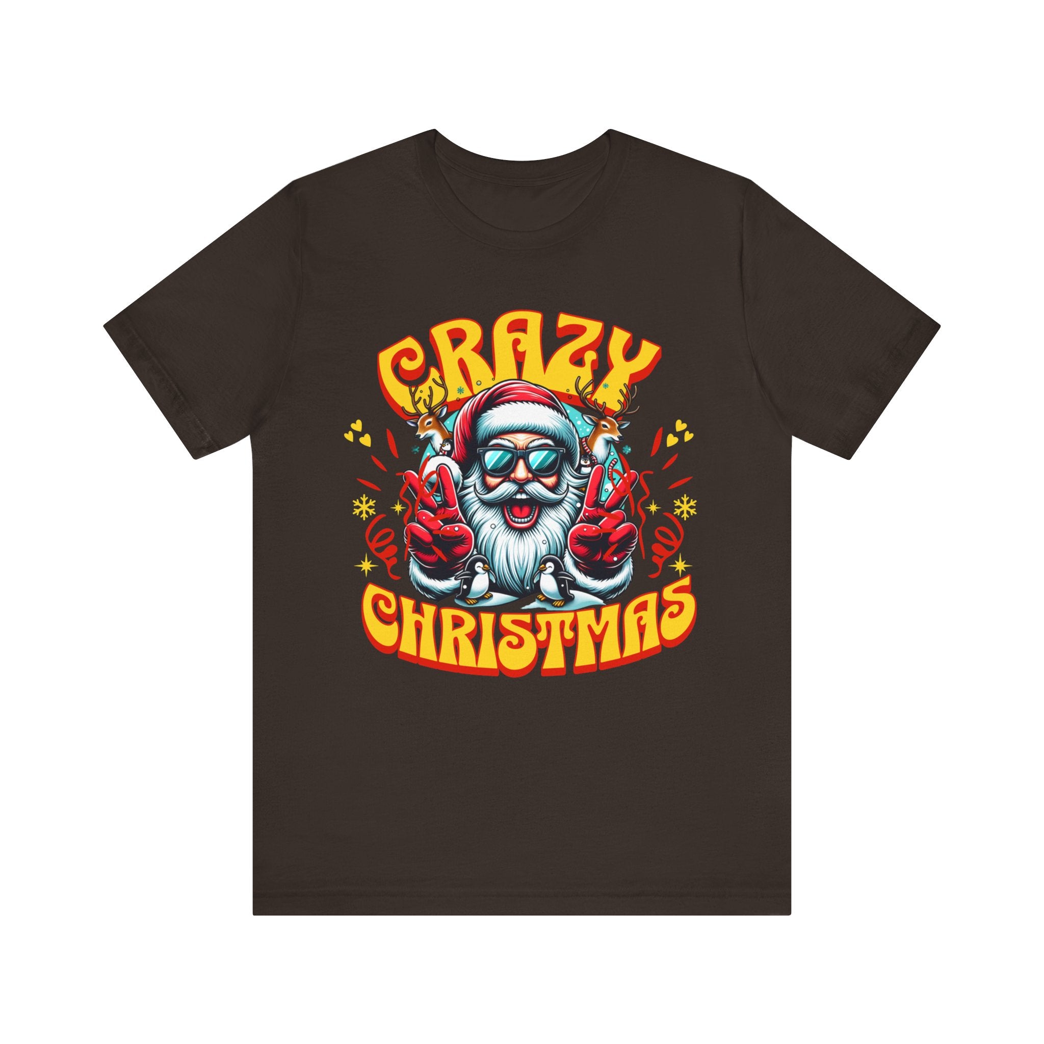 Crazy Christmas Unisex Tee