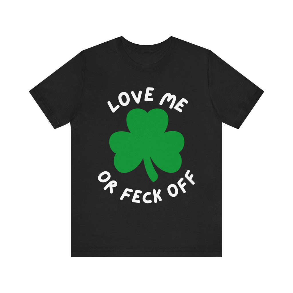 St. Patrick's Day Shamrock Tee, Unisex Tee, Casual Wear, Patriotic, Green Print