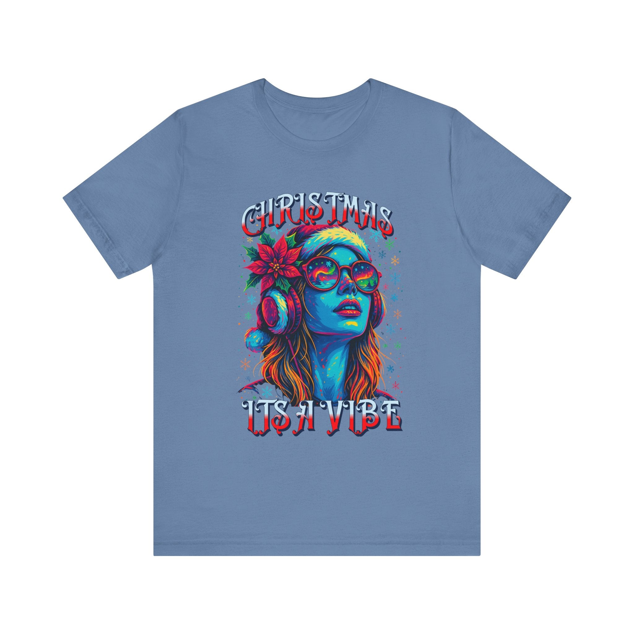 Colorful Christmas Vibe Unisex Tee
