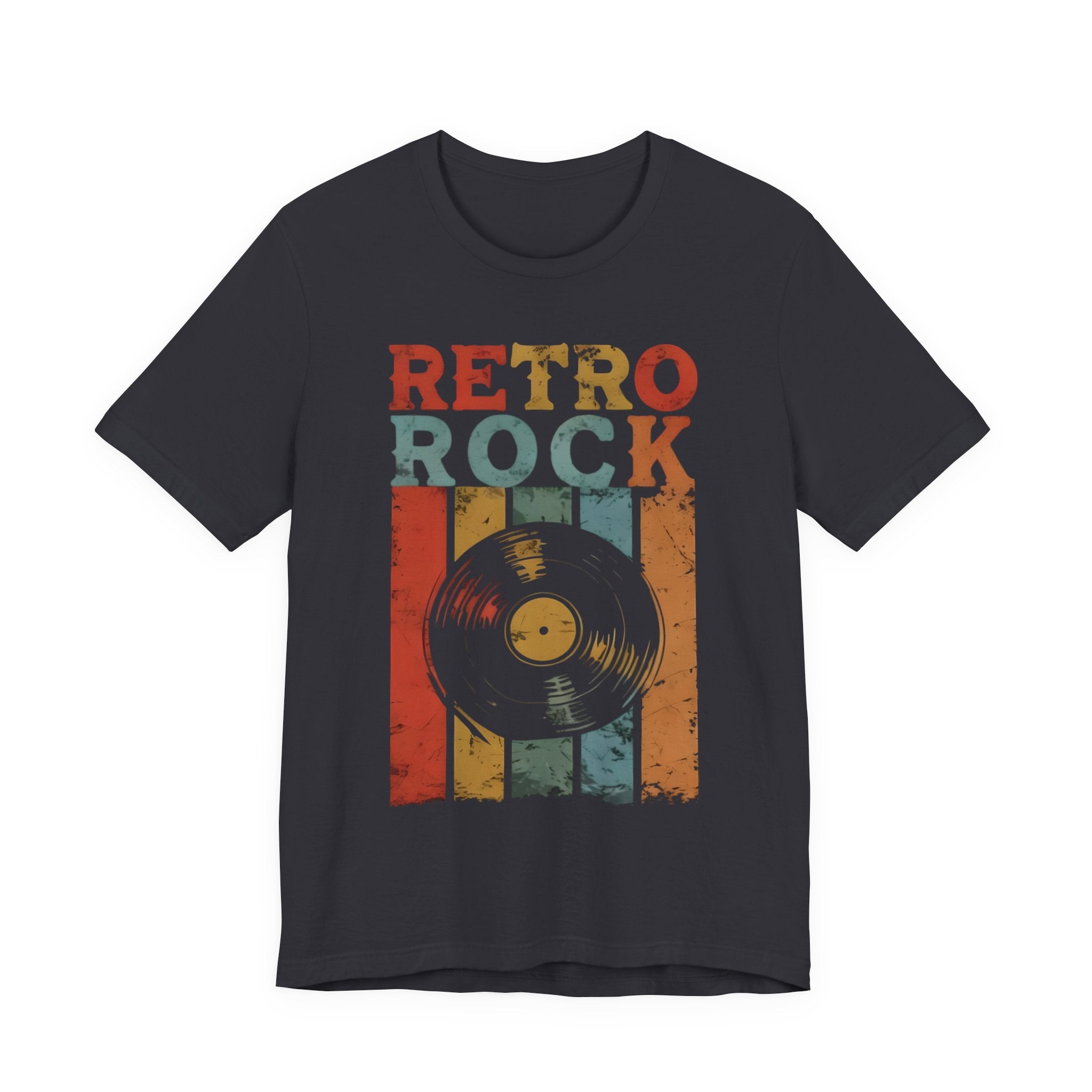 Retro Rock Short Sleeve Tee, Vintage Music T-Shirt, Unisex Rock Band Shirt, Casual Summer Tee, Gift for Music Lovers