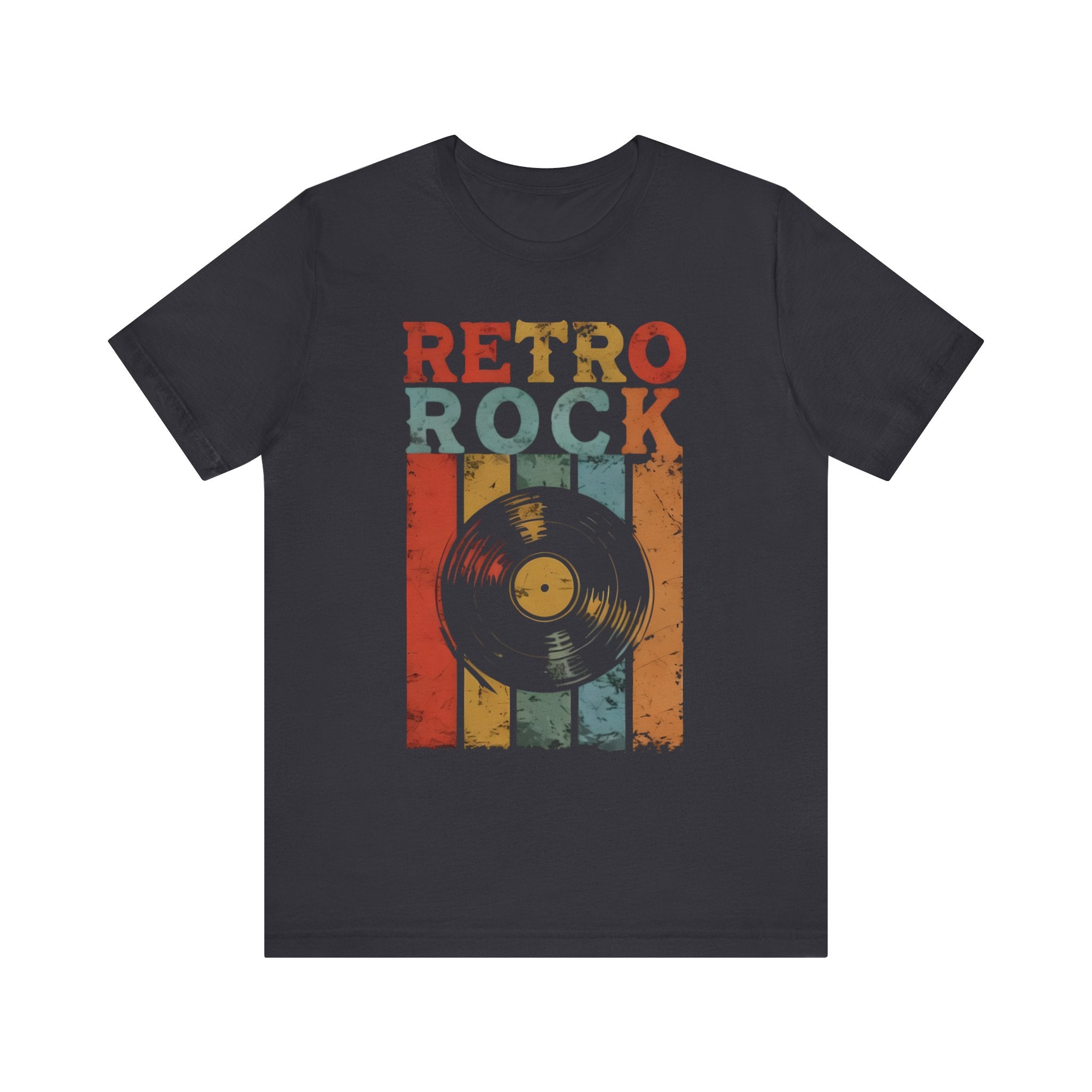 Retro Rock Short Sleeve Tee, Vintage Music T-Shirt, Unisex Rock Band Shirt, Casual Summer Tee, Gift for Music Lovers