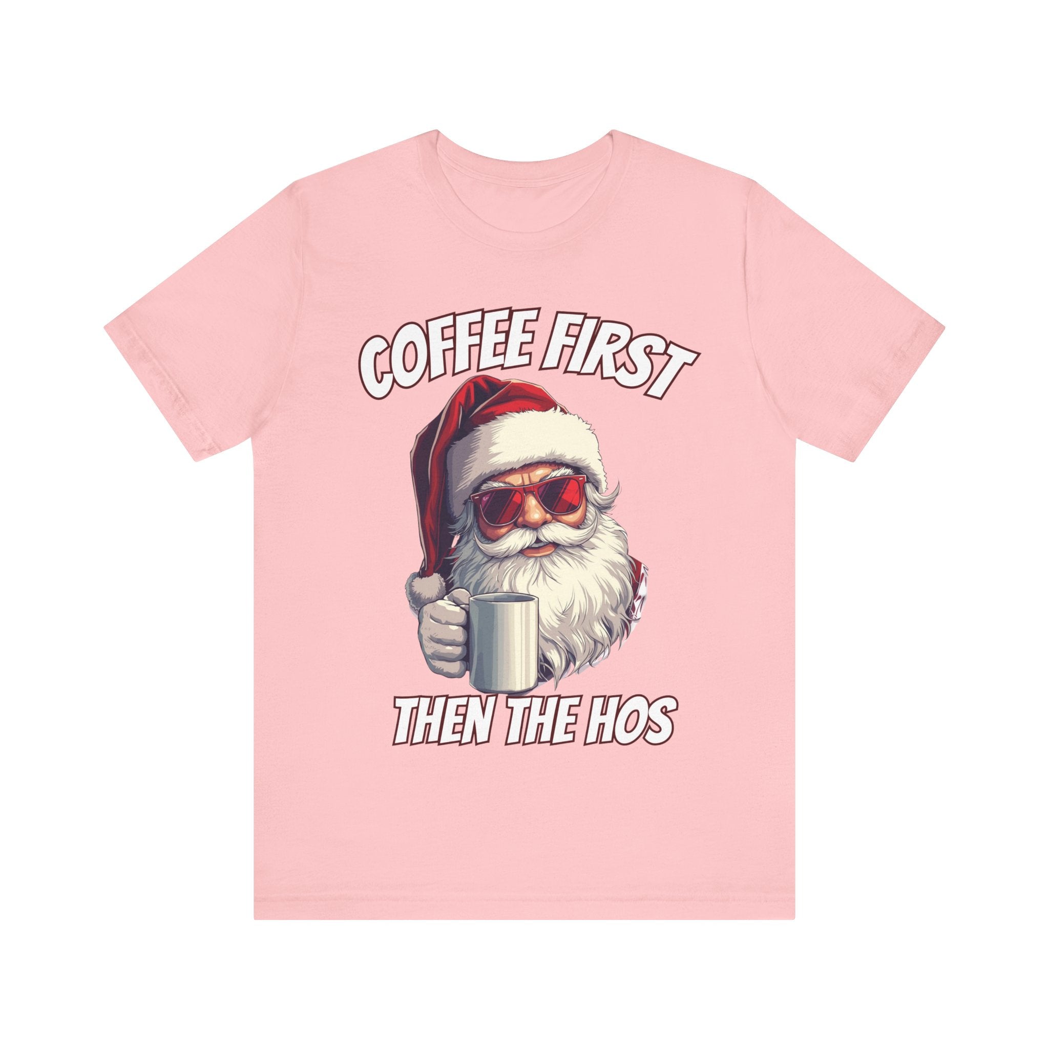 Festive Santa Coffee Tee