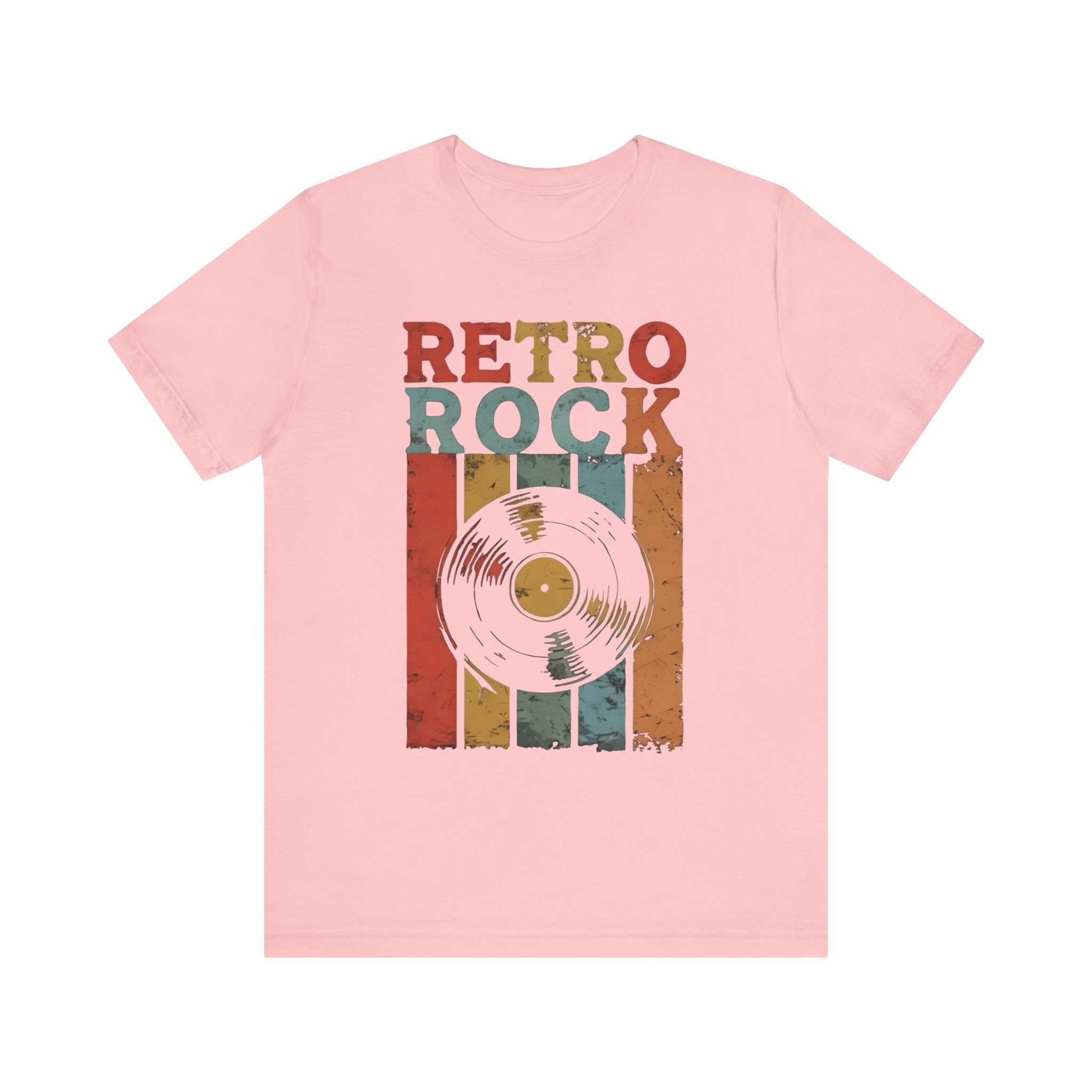 Retro Rock Short Sleeve Tee, Vintage Music T-Shirt, Unisex Rock Band Shirt, Casual Summer Tee, Gift for Music Lovers